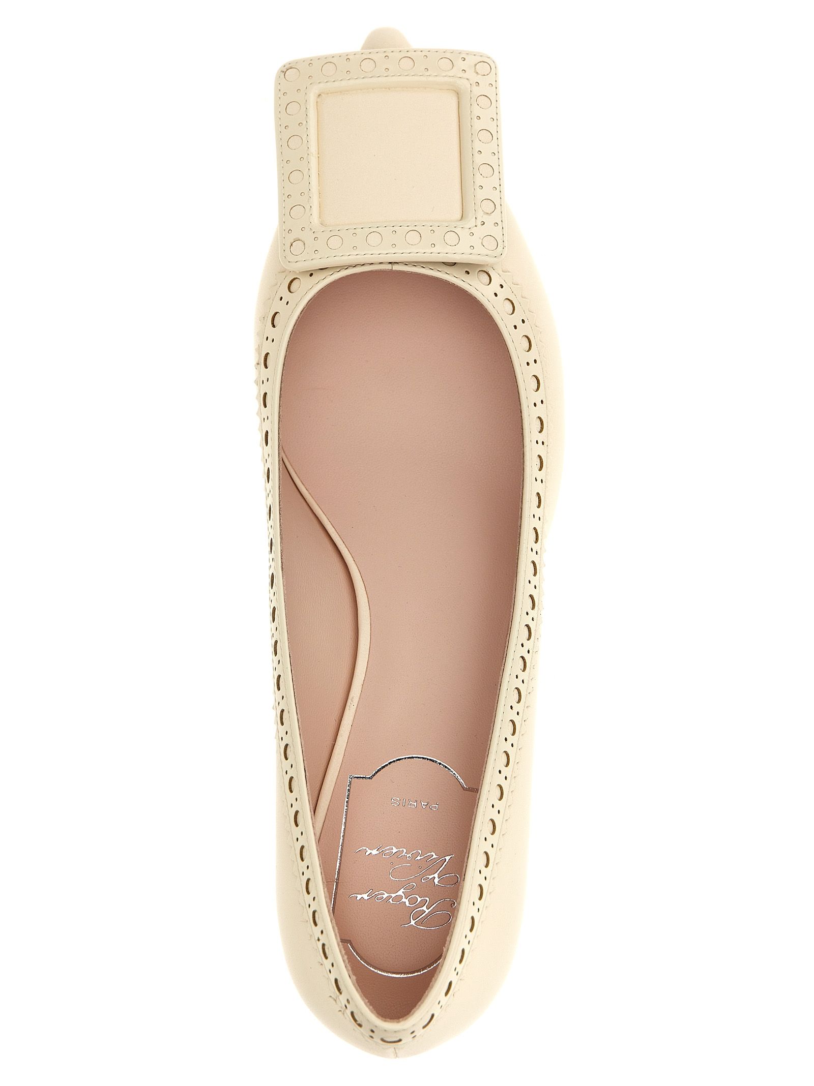Lamb Leather Mid Heel Women's Pumps - Roger Vivier - Modalova