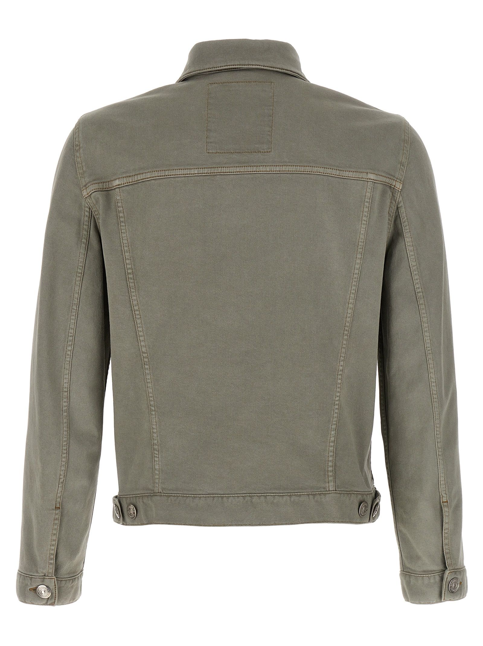 Cotton Denim Men's Jacket - Brunello Cucinelli - Modalova