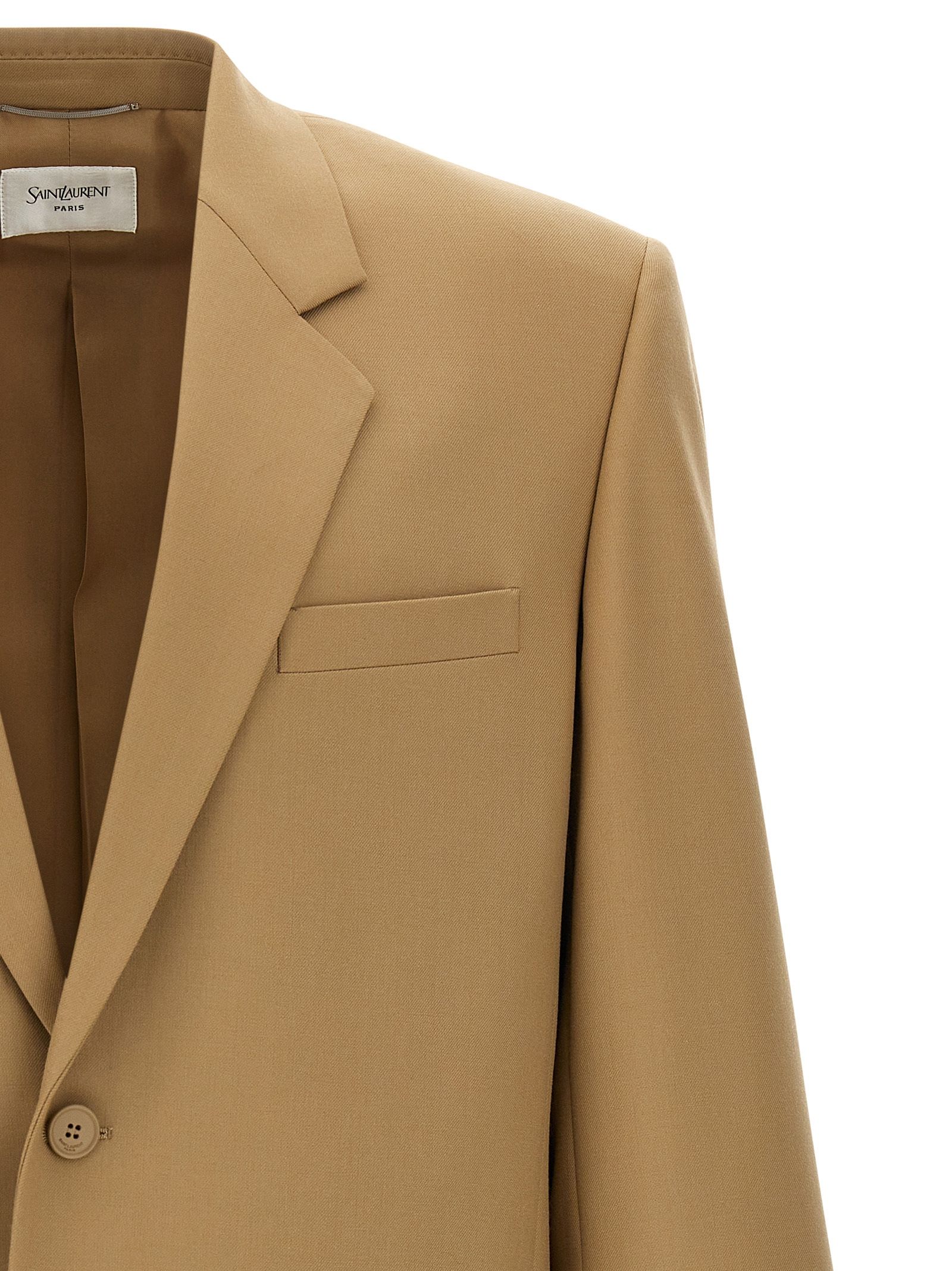 Wool Men's Blazer - Saint Laurent - Modalova