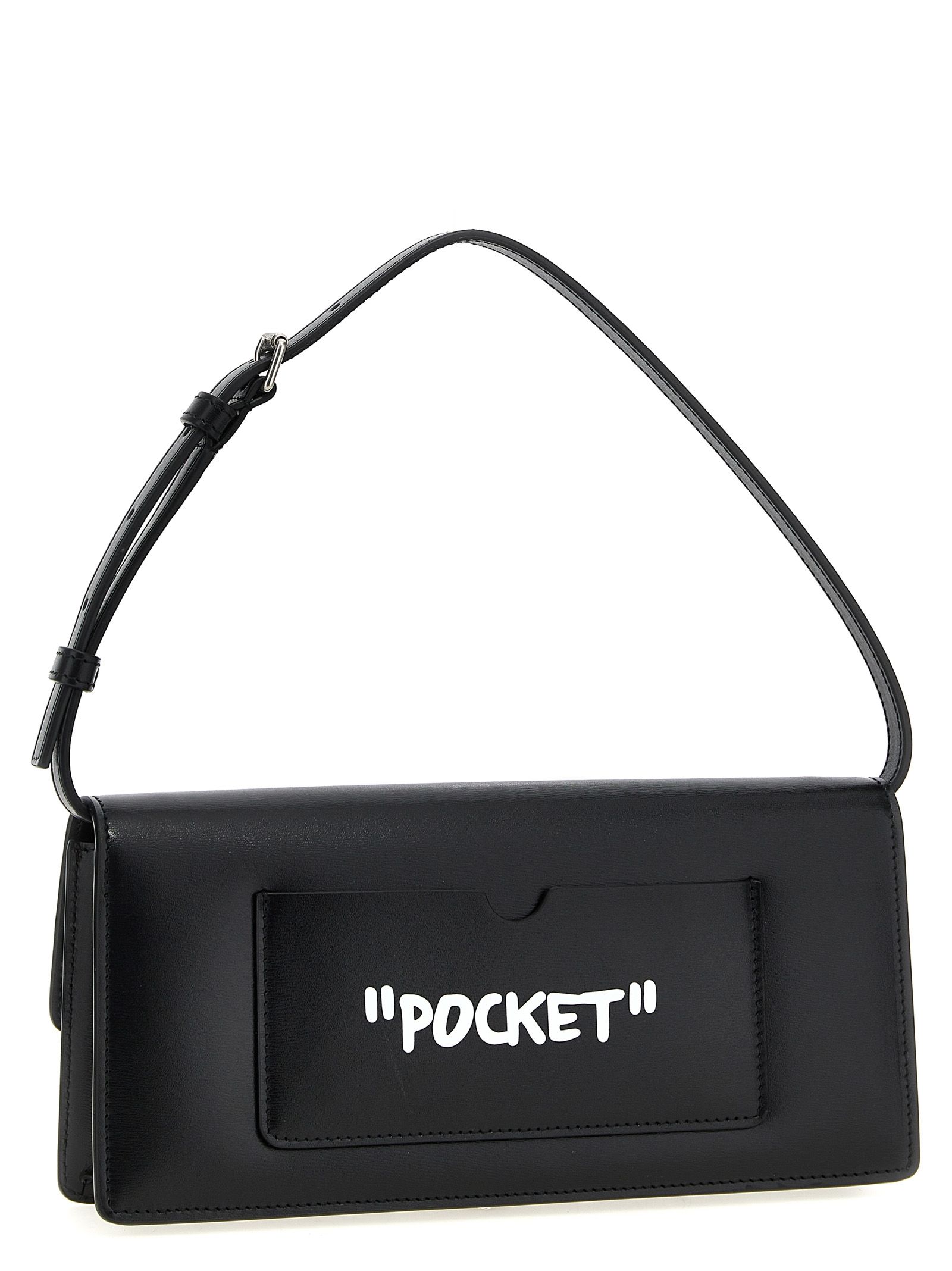 Calfskin Shoulder Women's Bag - Off-White - Modalova
