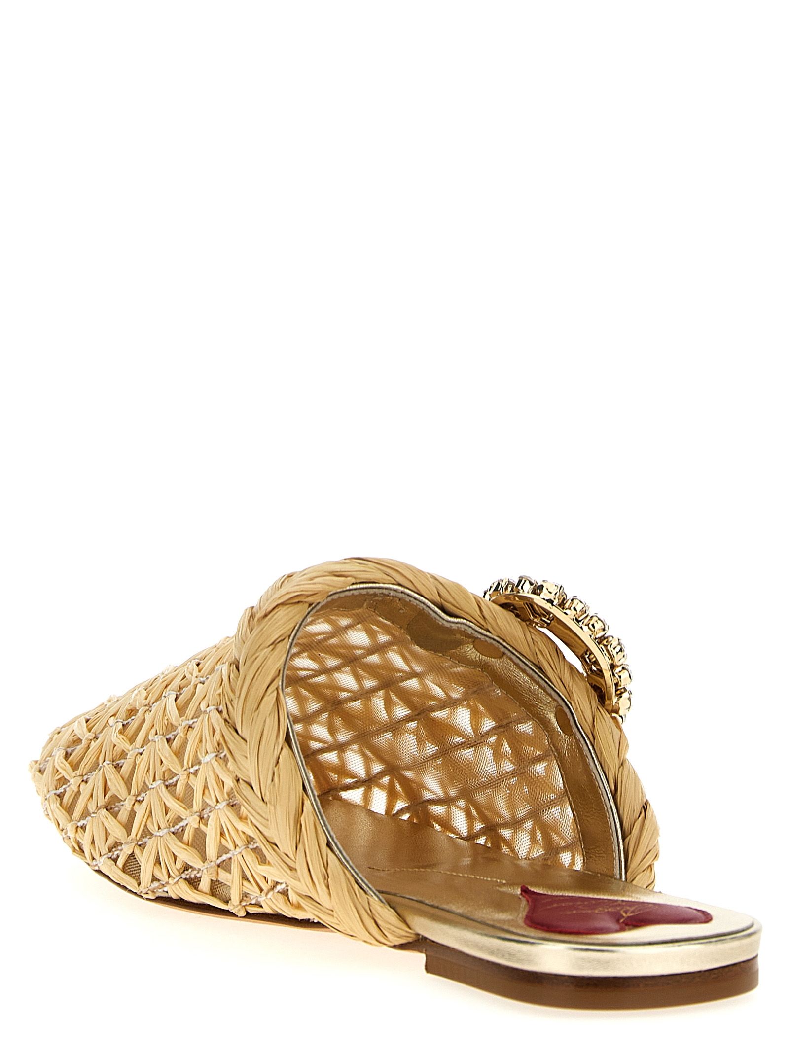 Raffia Women's Mules - Roger Vivier - Modalova
