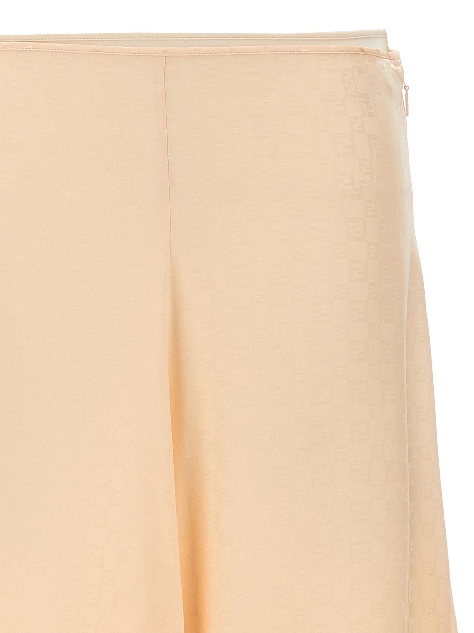 Silk Midi Women's Skirt - Fendi - Modalova