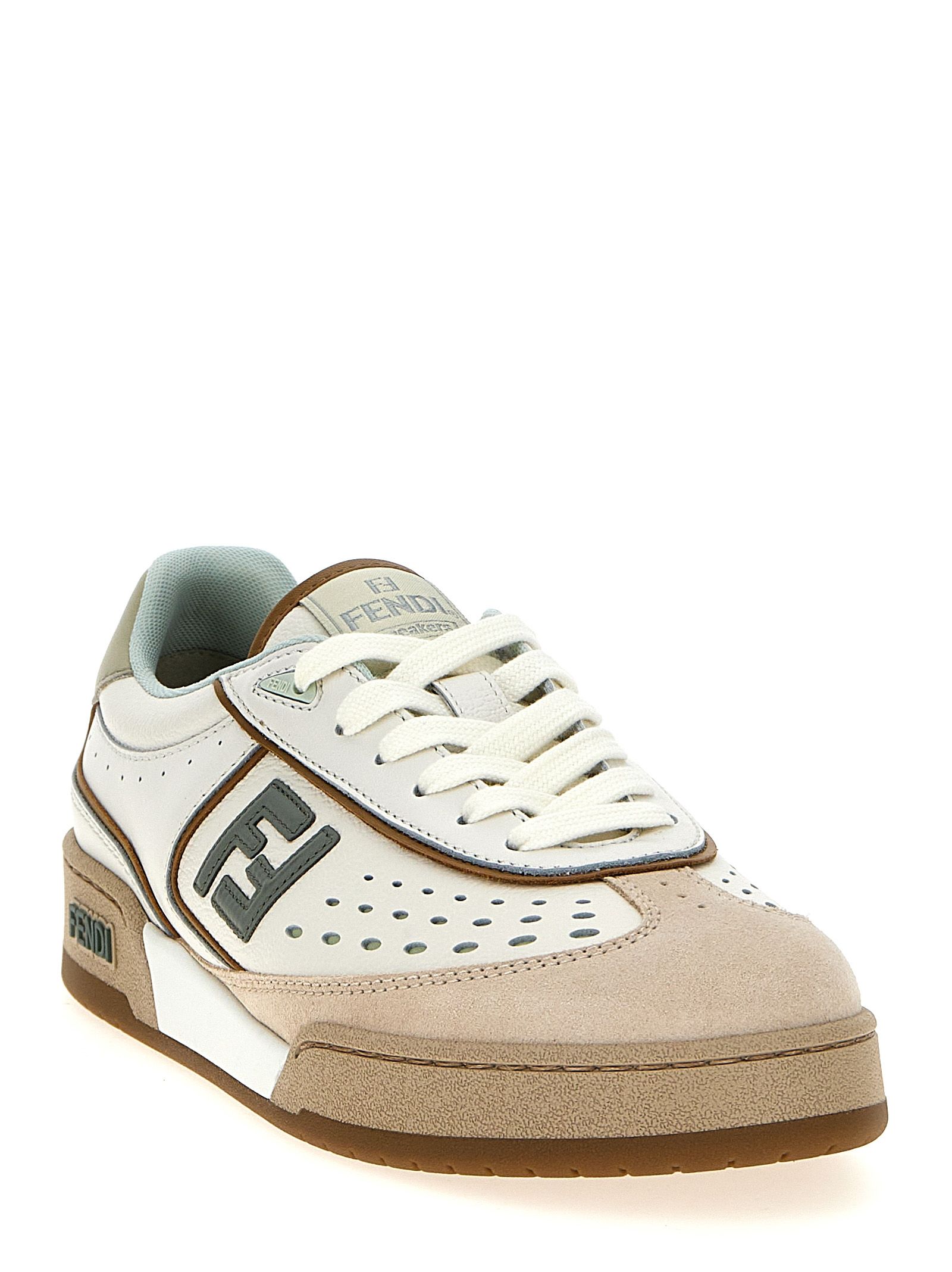 Leather Women's Sneakers - Fendi - Modalova