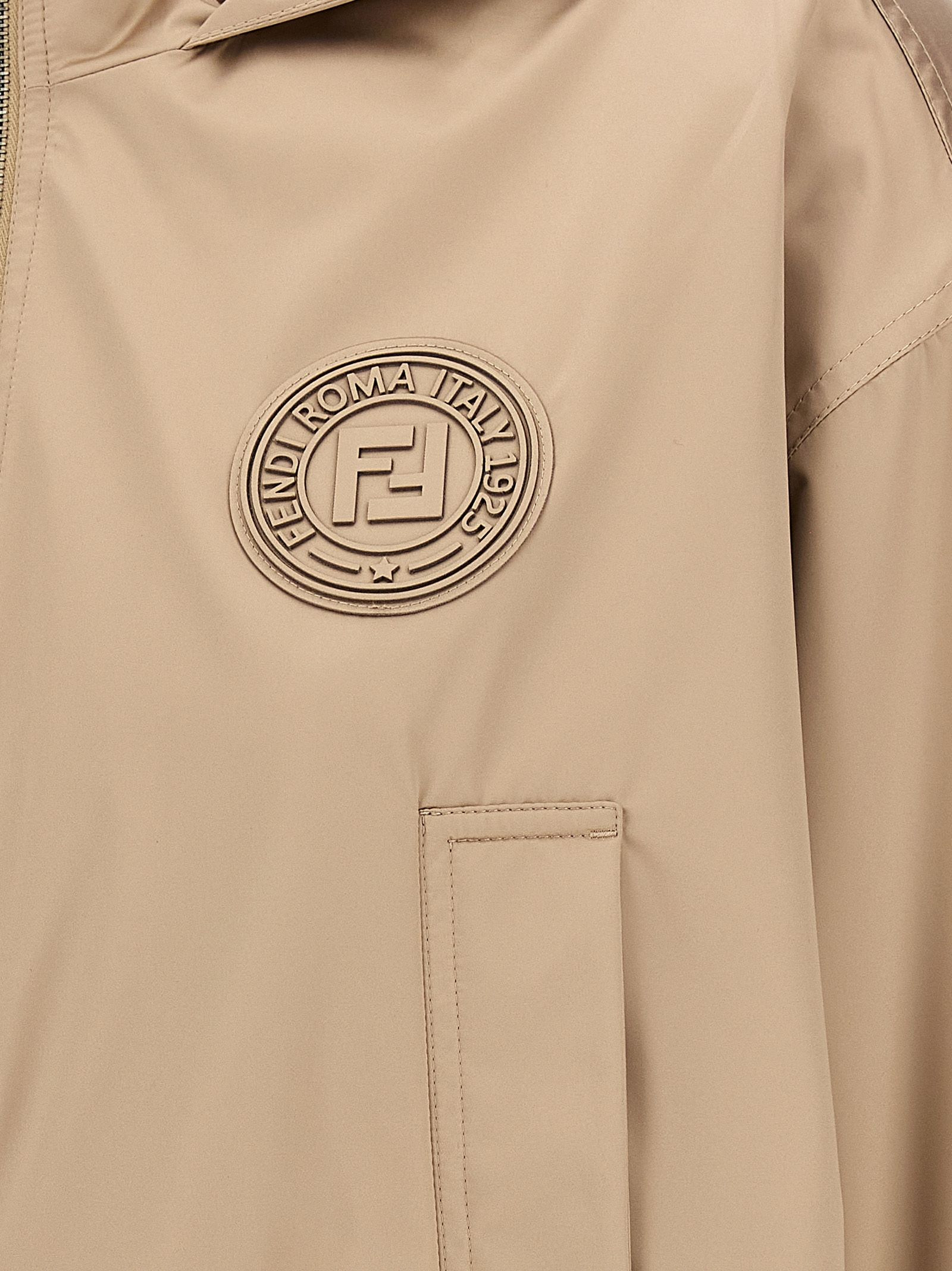 Polyester Shell Women's Jacket - Fendi - Modalova