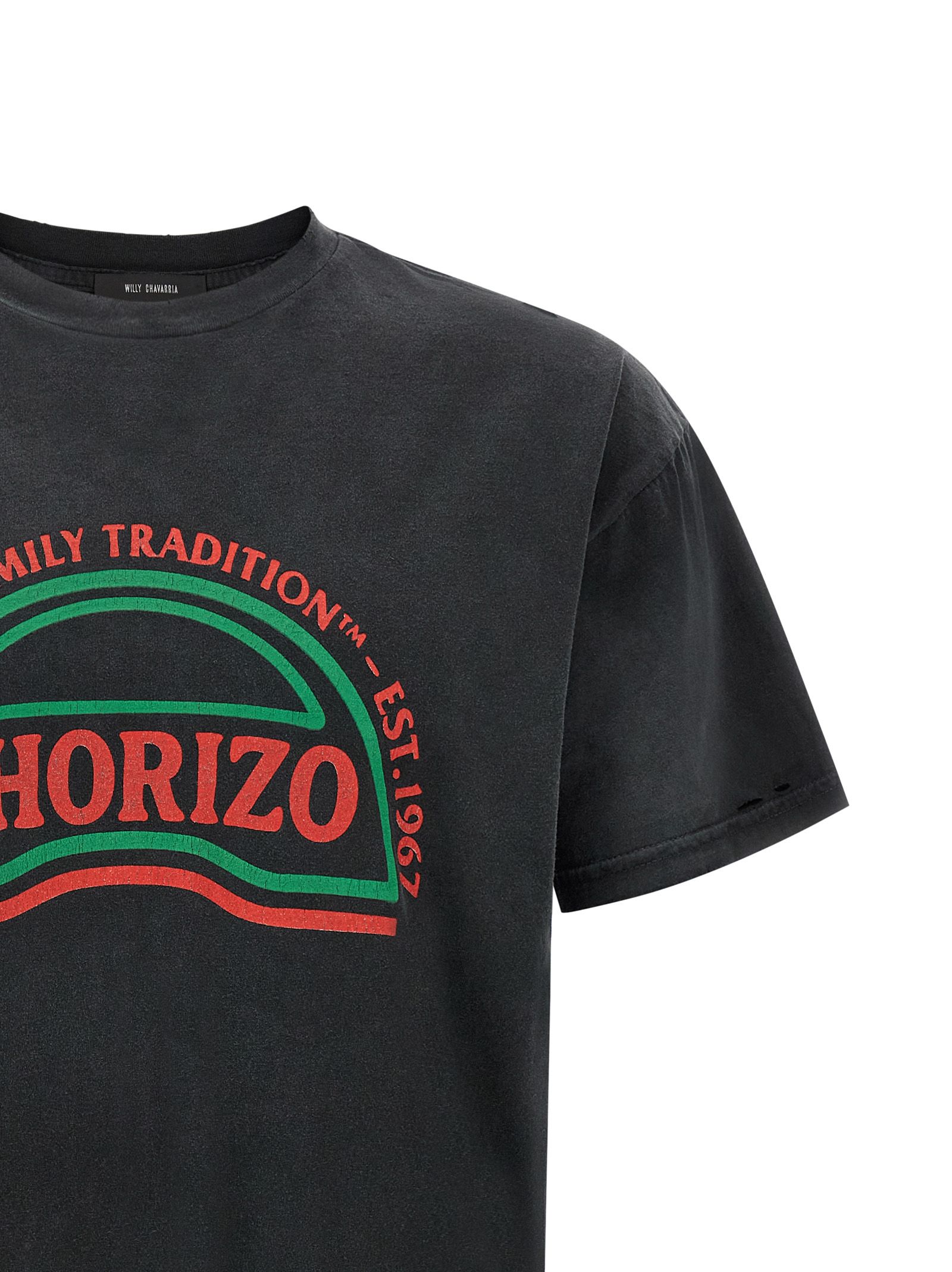 Cotton Men's T-Shirt - WILLY CHAVARRIA - Modalova