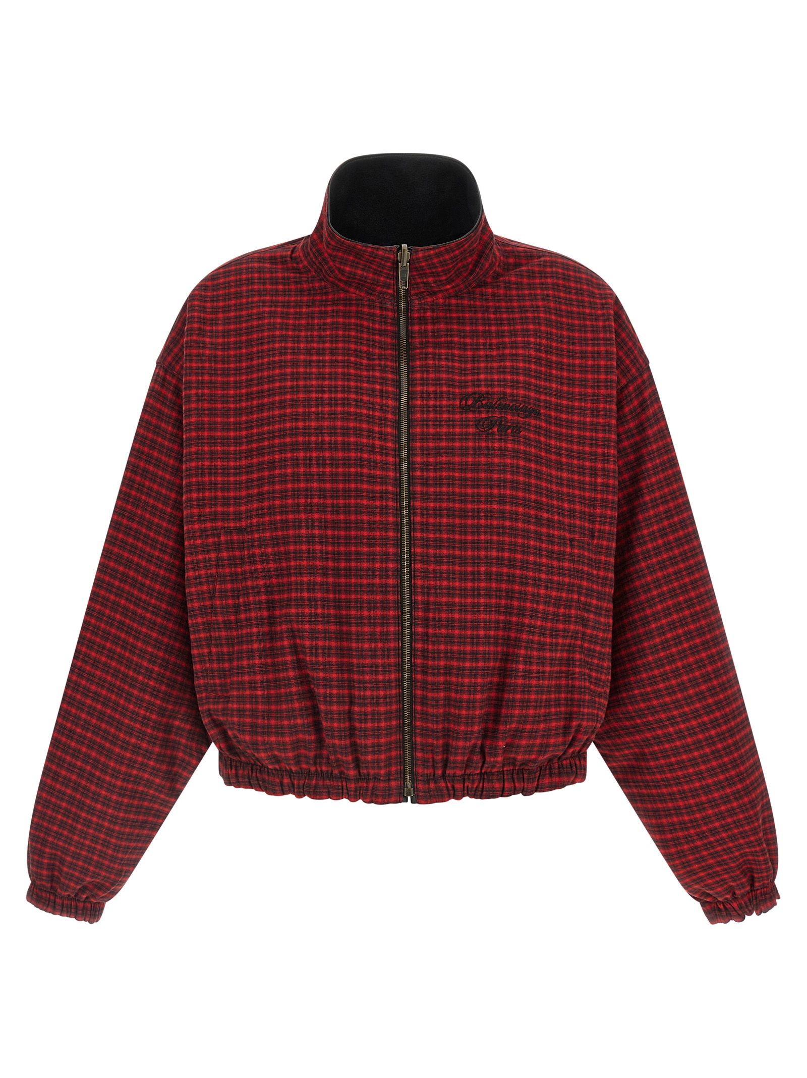 Lamb Leather Leather Women's Jacket - Balenciaga - Modalova