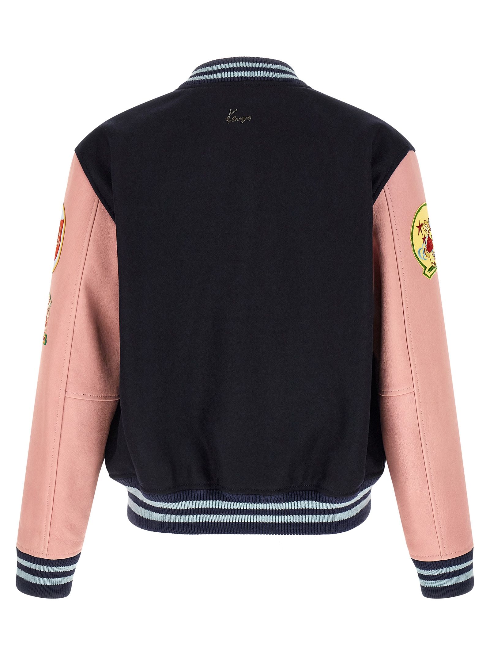 Kenzo Multicolor Wool Men's Bomber - Kenzo - Modalova