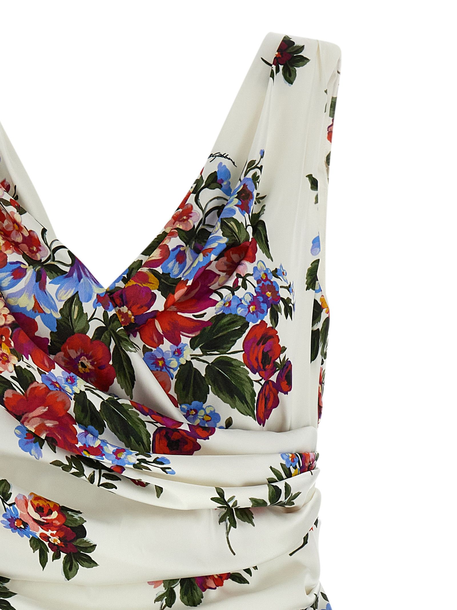 Viscose Midi Women's Dress - Dolce & Gabbana - Modalova