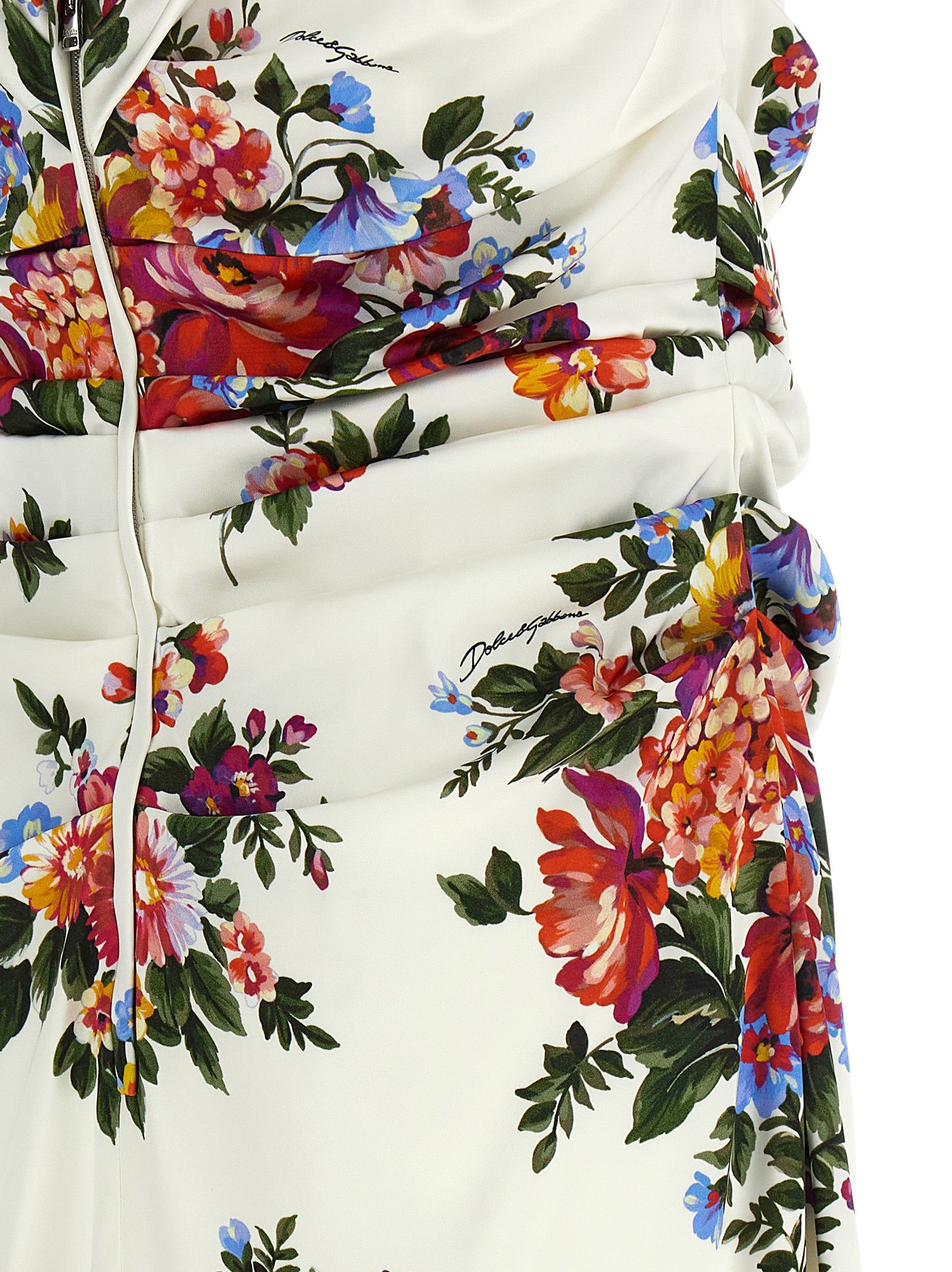 Viscose Midi Women's Dress - Dolce & Gabbana - Modalova