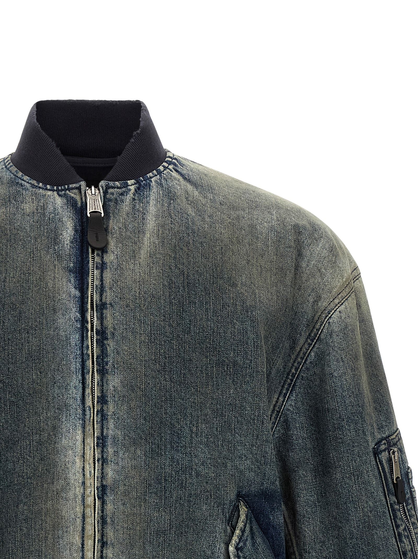 Polyester Men's Bomber - Balenciaga - Modalova