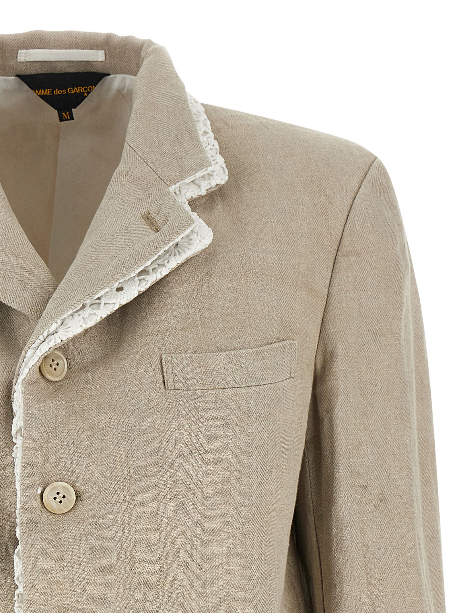 Linen Women's Blazer - Comme Des Garçons - Modalova