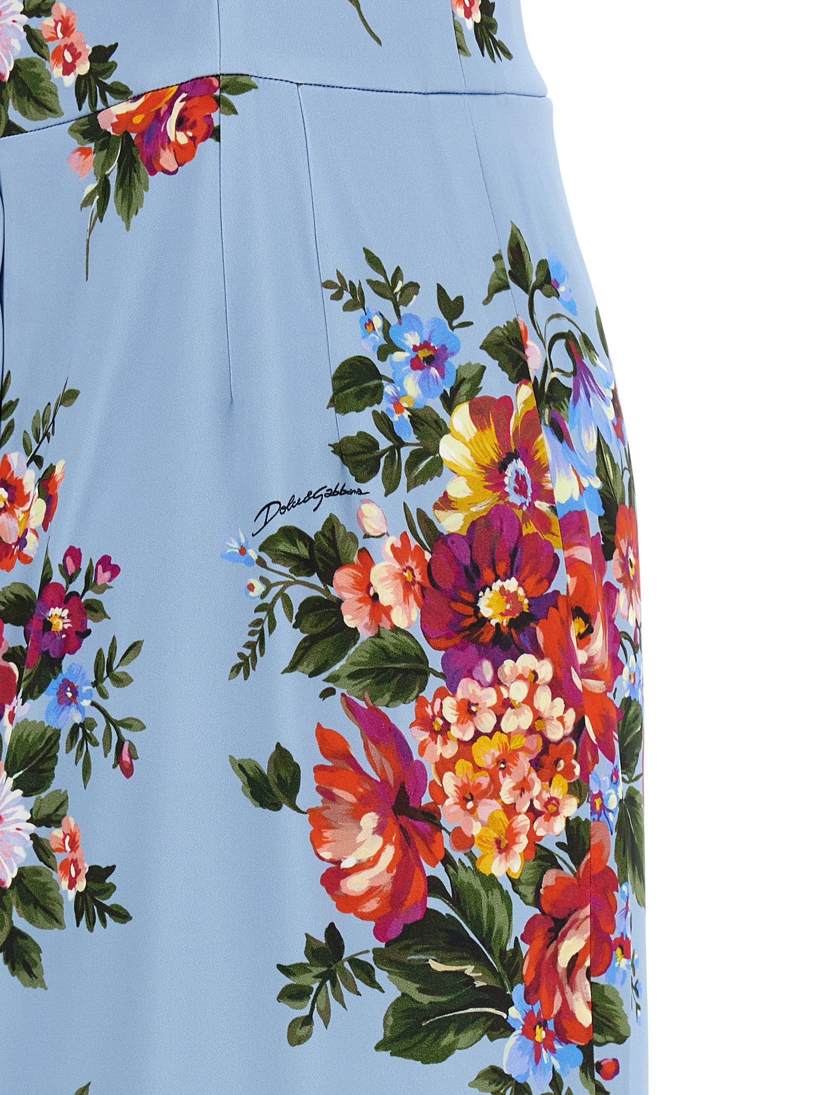 Viscose Midi Women's Dress - Dolce & Gabbana - Modalova