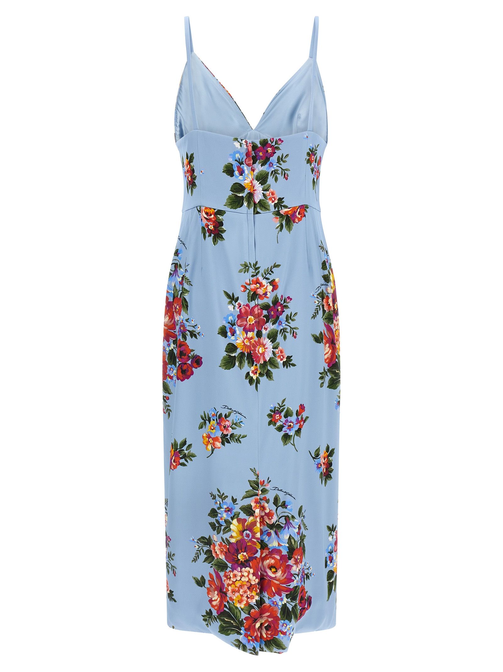 Viscose Midi Women's Dress - Dolce & Gabbana - Modalova