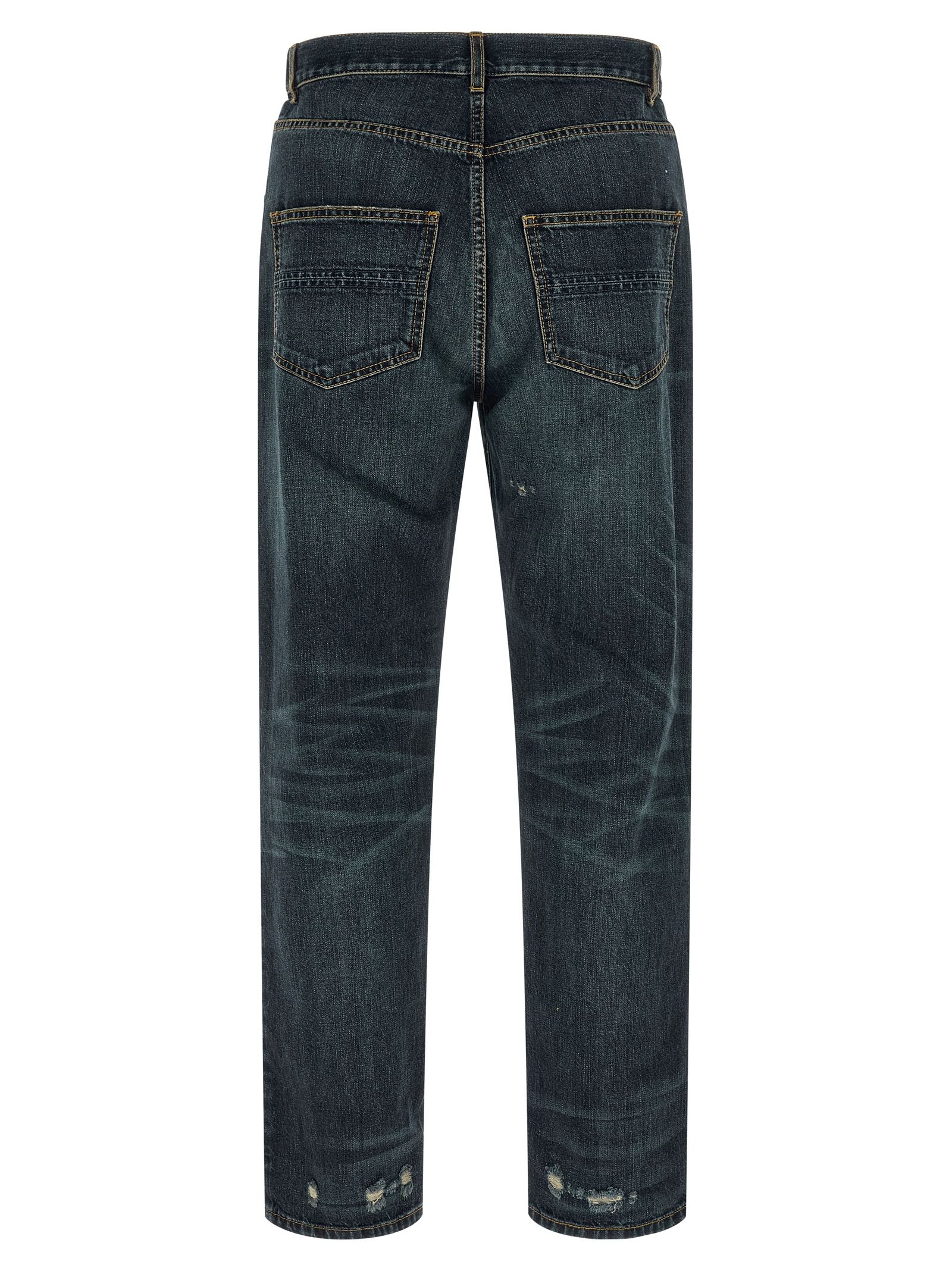 Cotton Straight-Leg Men's Jeans - Namacheko - Modalova