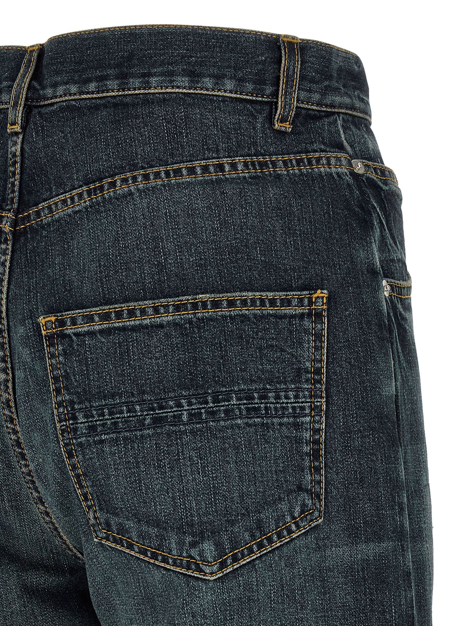 Cotton Straight-Leg Men's Jeans - Namacheko - Modalova