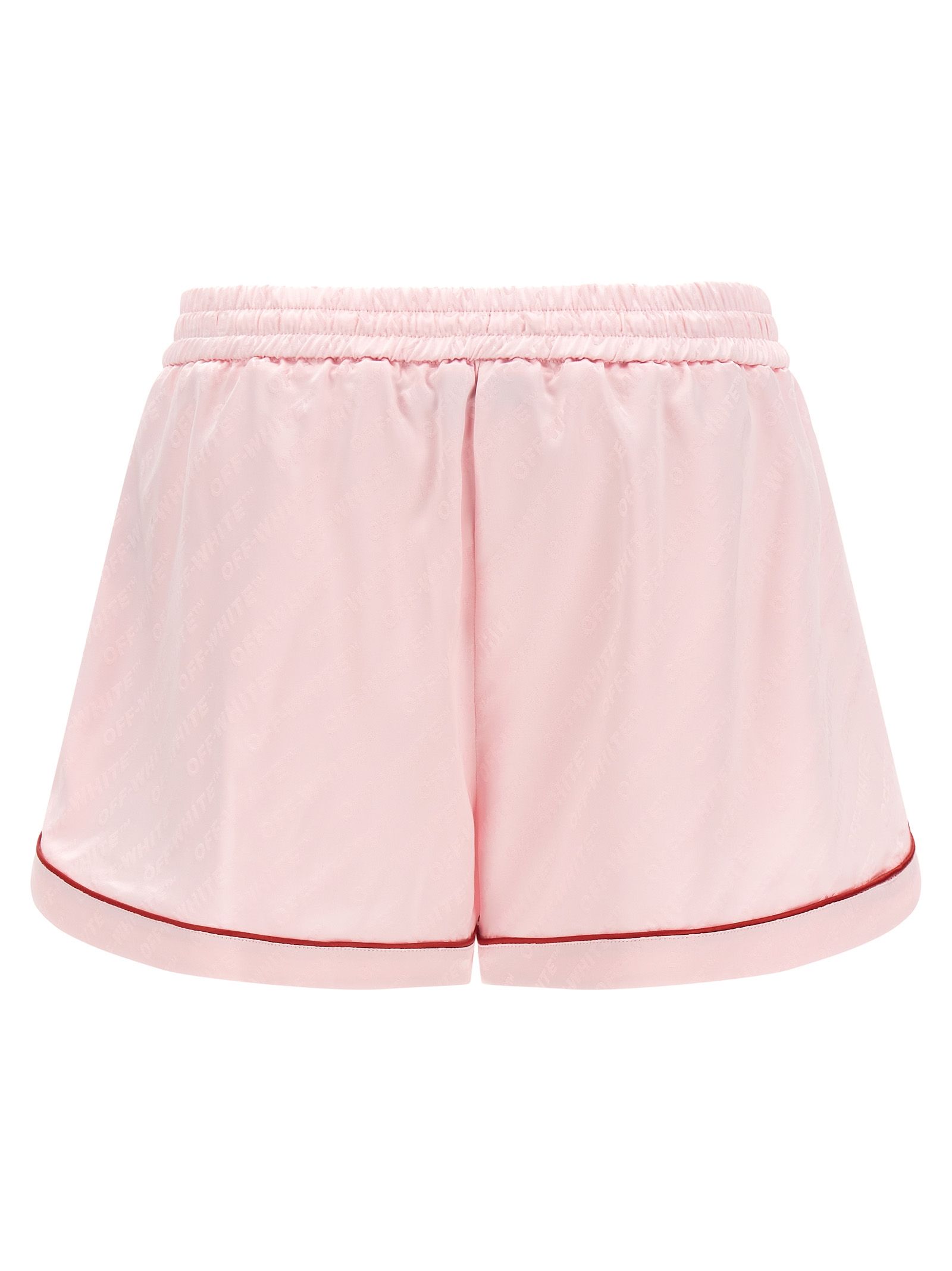 Viscose Bermuda Women's Shorts - Off-White - Modalova