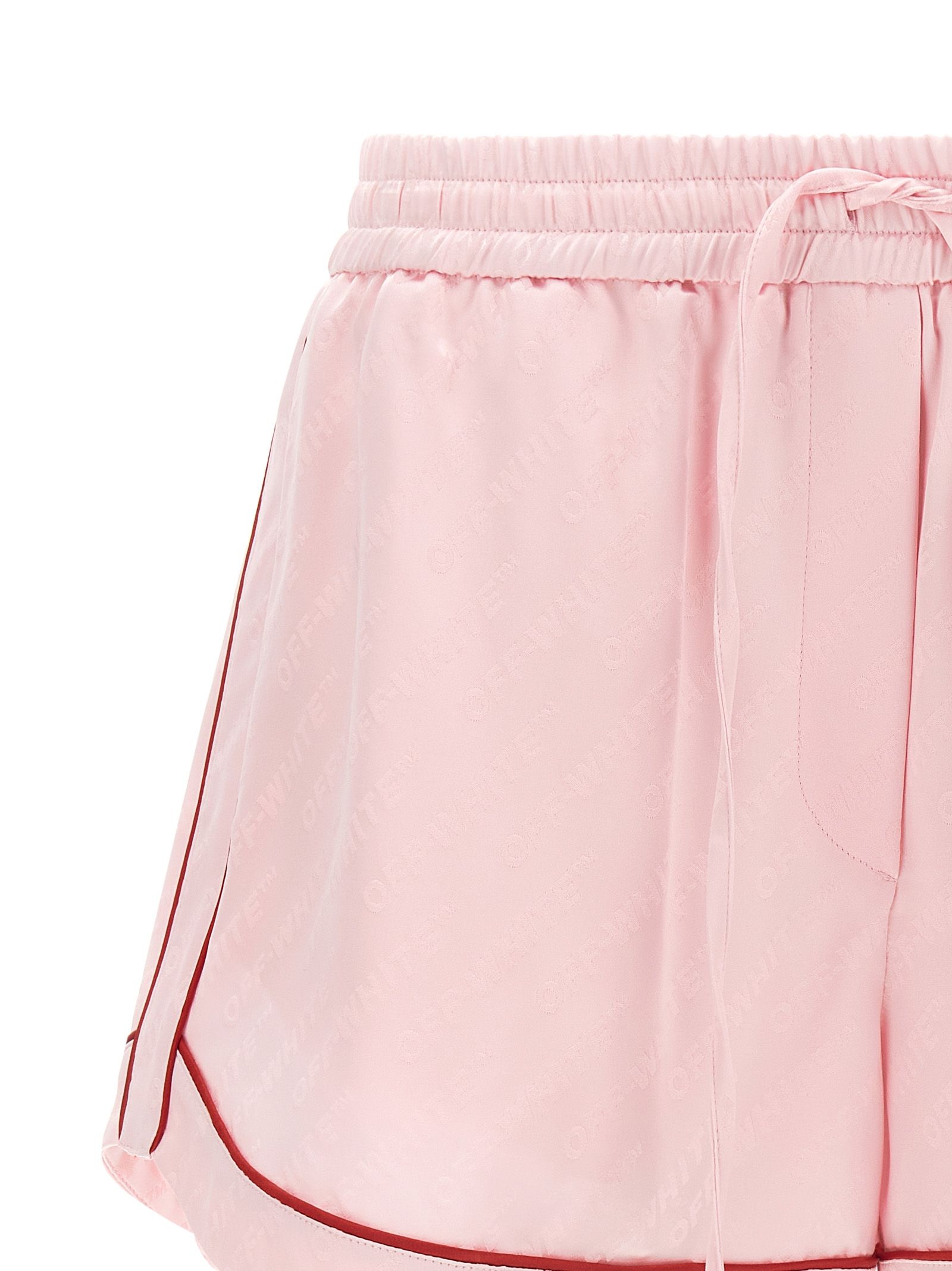 Viscose Bermuda Women's Shorts - Off-White - Modalova
