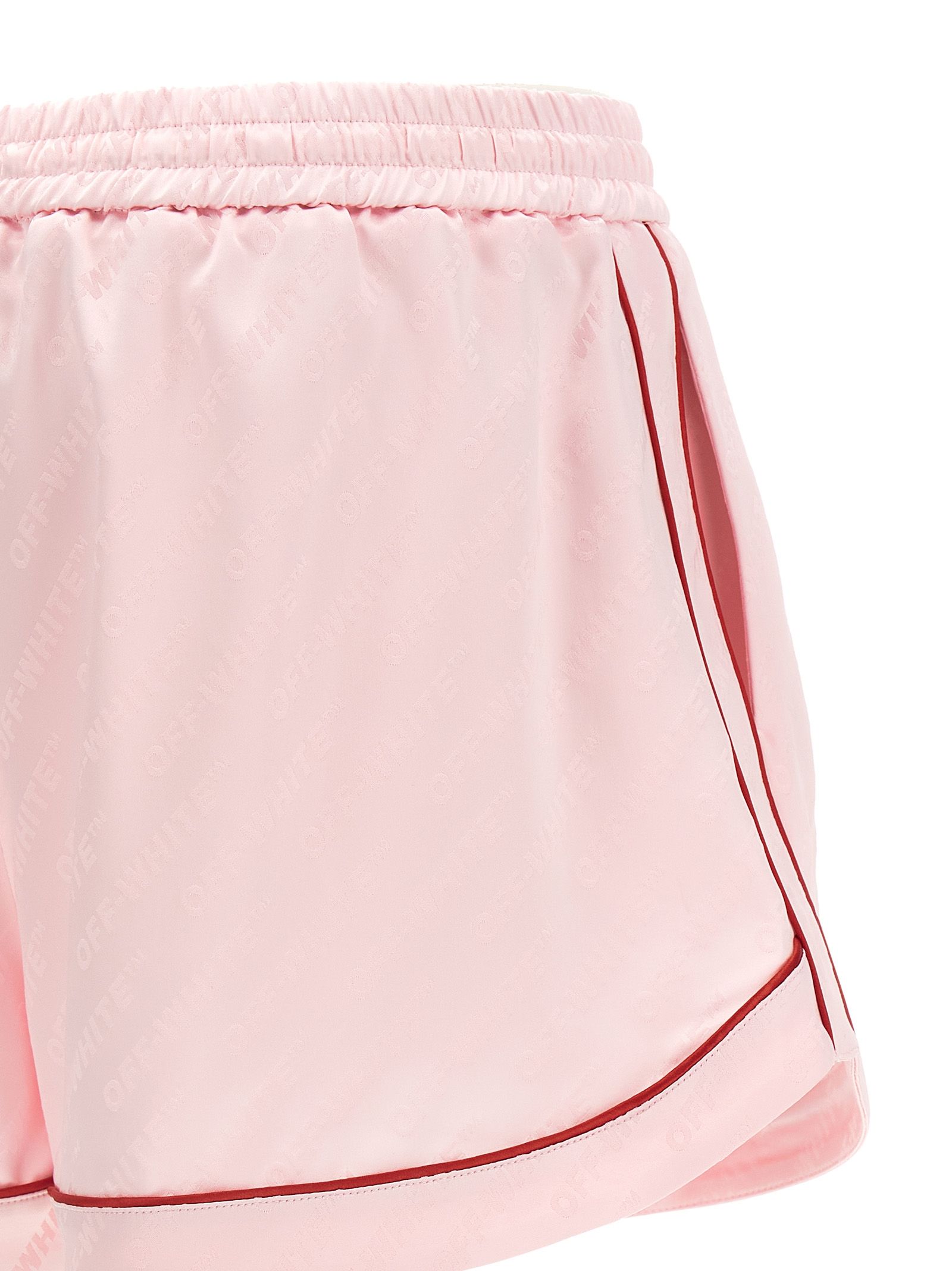 Viscose Bermuda Women's Shorts - Off-White - Modalova