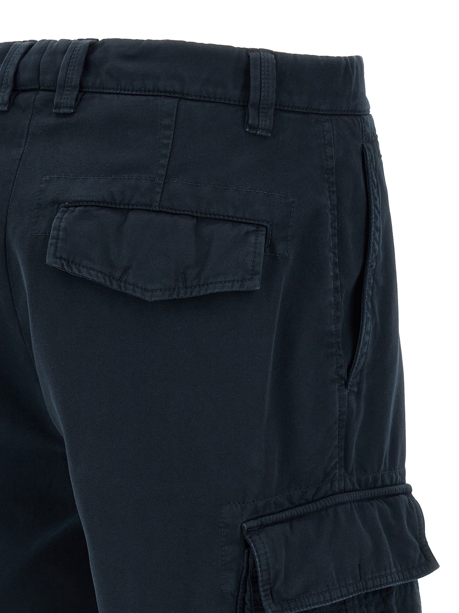 Cotton Bermuda Men's Shorts - Brunello Cucinelli - Modalova