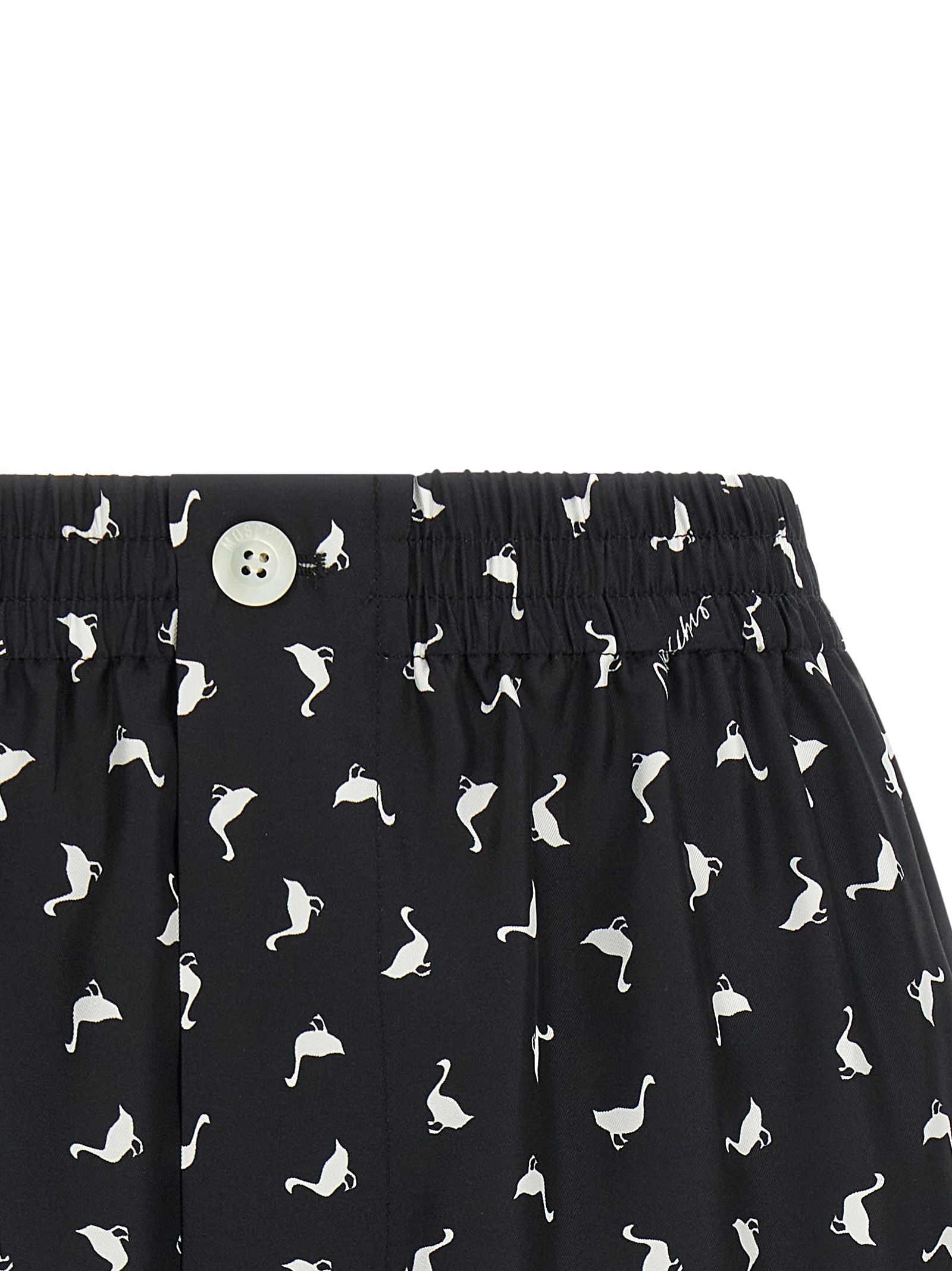Silk Bermuda Women's Shorts - Moschino - Modalova