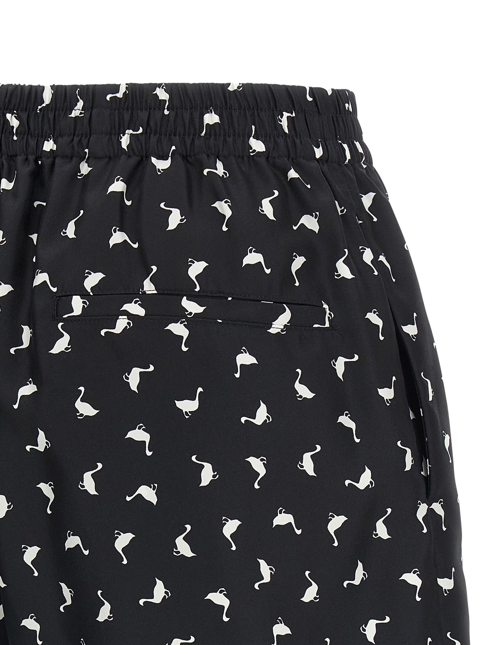 Silk Bermuda Women's Shorts - Moschino - Modalova