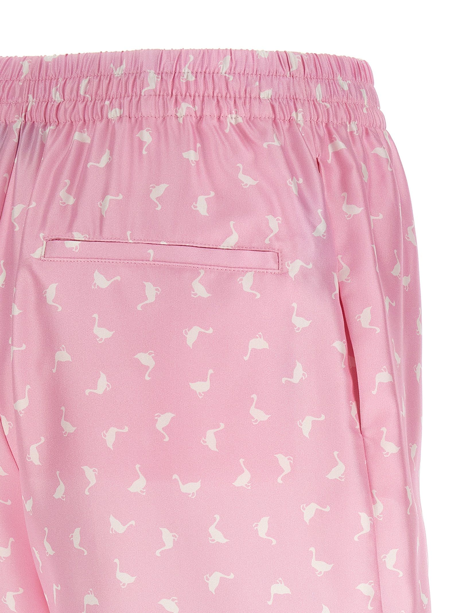 Silk Bermuda Women's Shorts - Moschino - Modalova