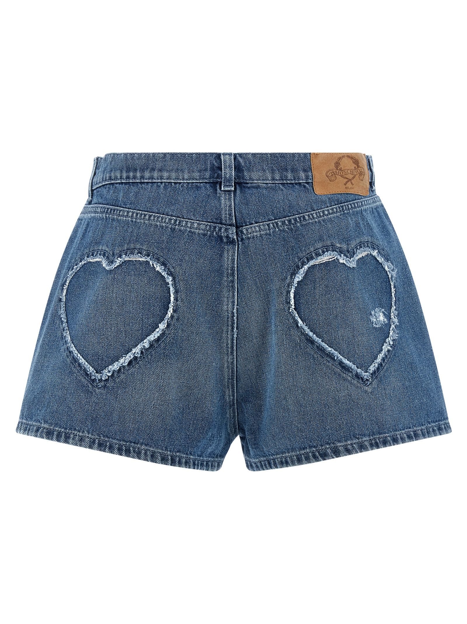 Cotton Bermuda Women's Shorts - Moschino - Modalova