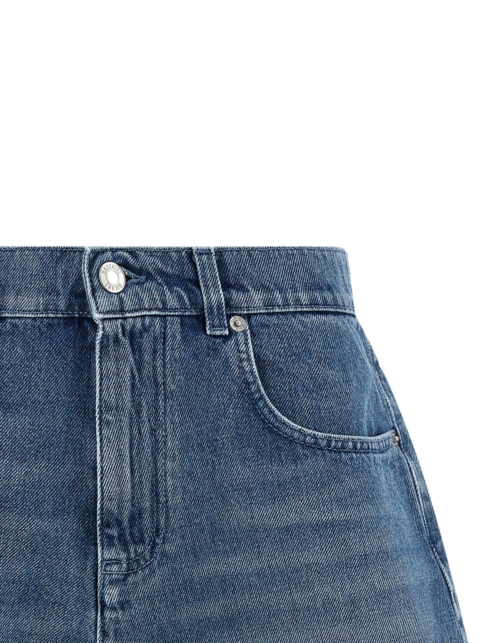 Cotton Bermuda Women's Shorts - Moschino - Modalova