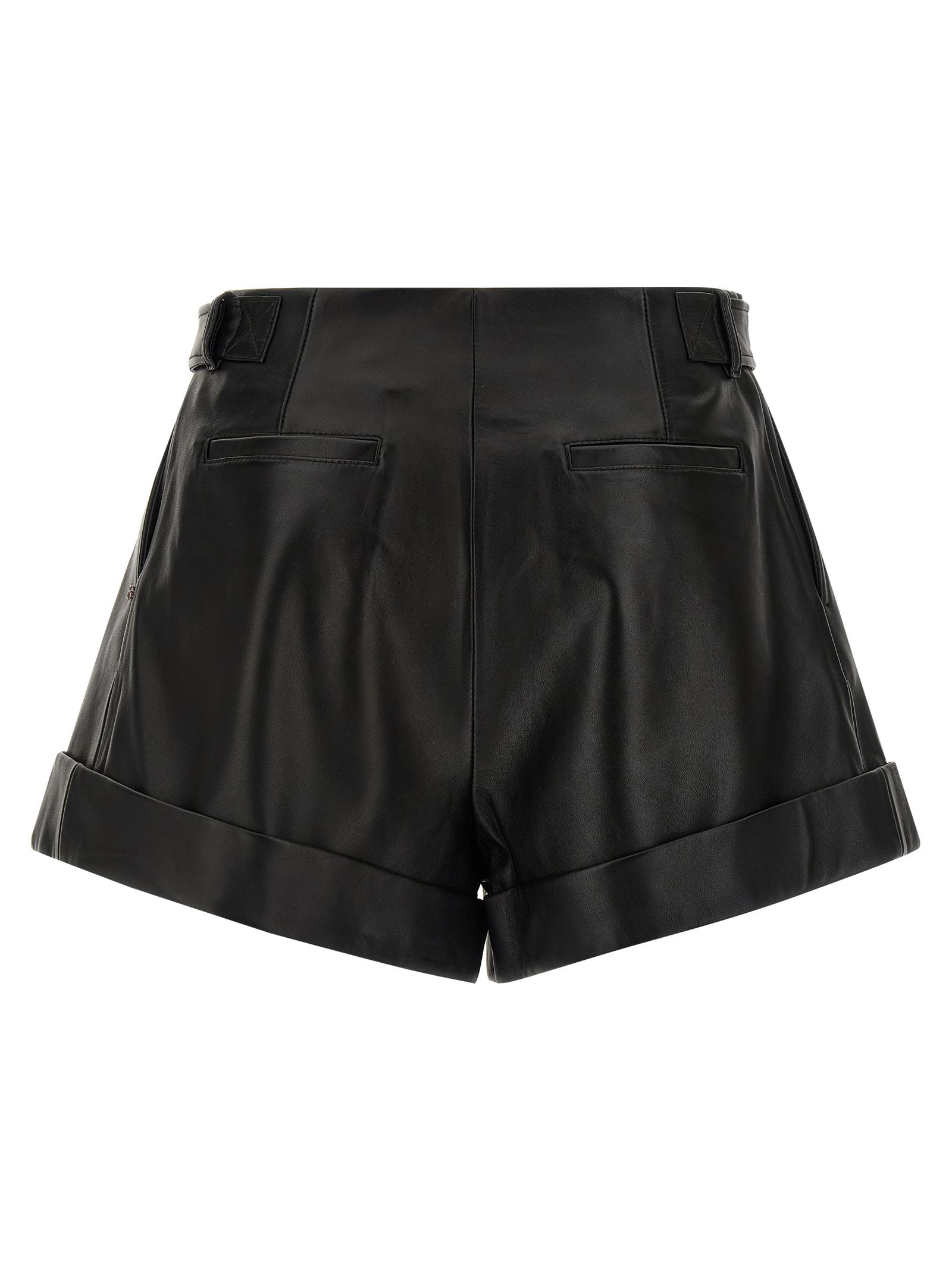 Lamb Leather Bermuda Women's Shorts - Sportmax - Modalova