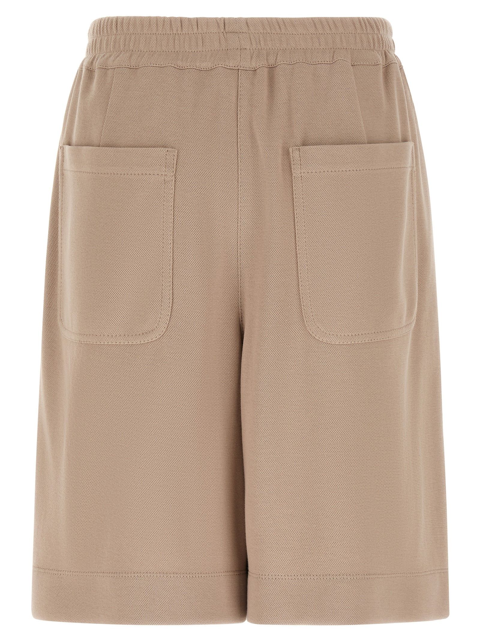 Cotton Bermuda Women's Shorts - Brunello Cucinelli - Modalova