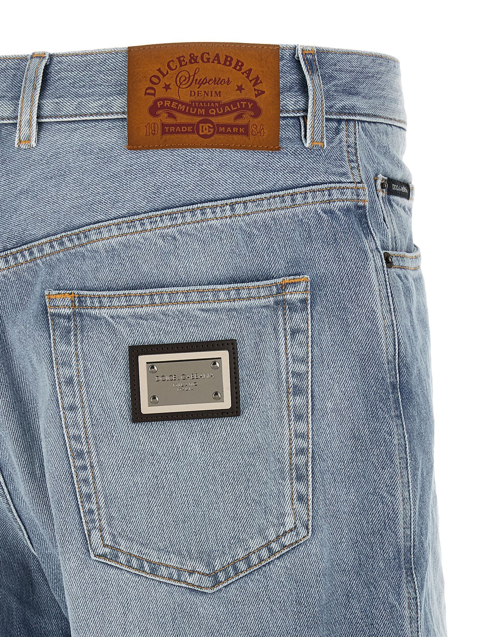 Cotton Bermuda Men's Shorts - Dolce & Gabbana - Modalova