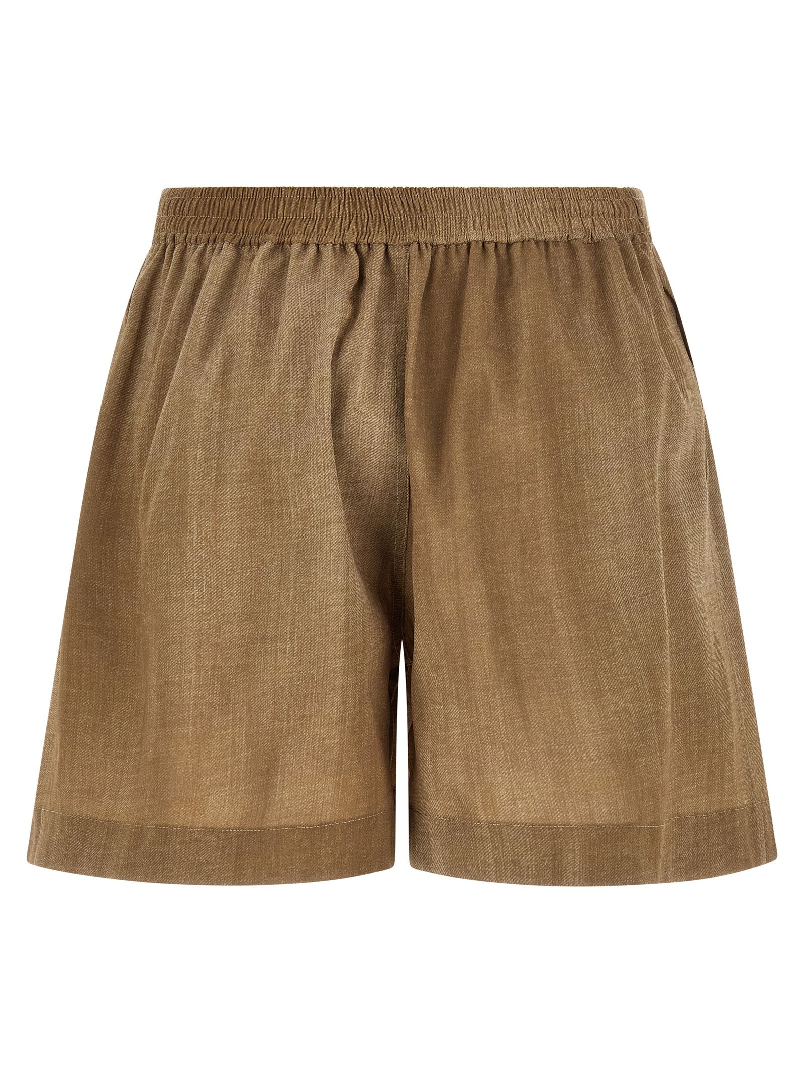 Polyester Bermuda Women's Shorts - Ermanno Scervino - Modalova