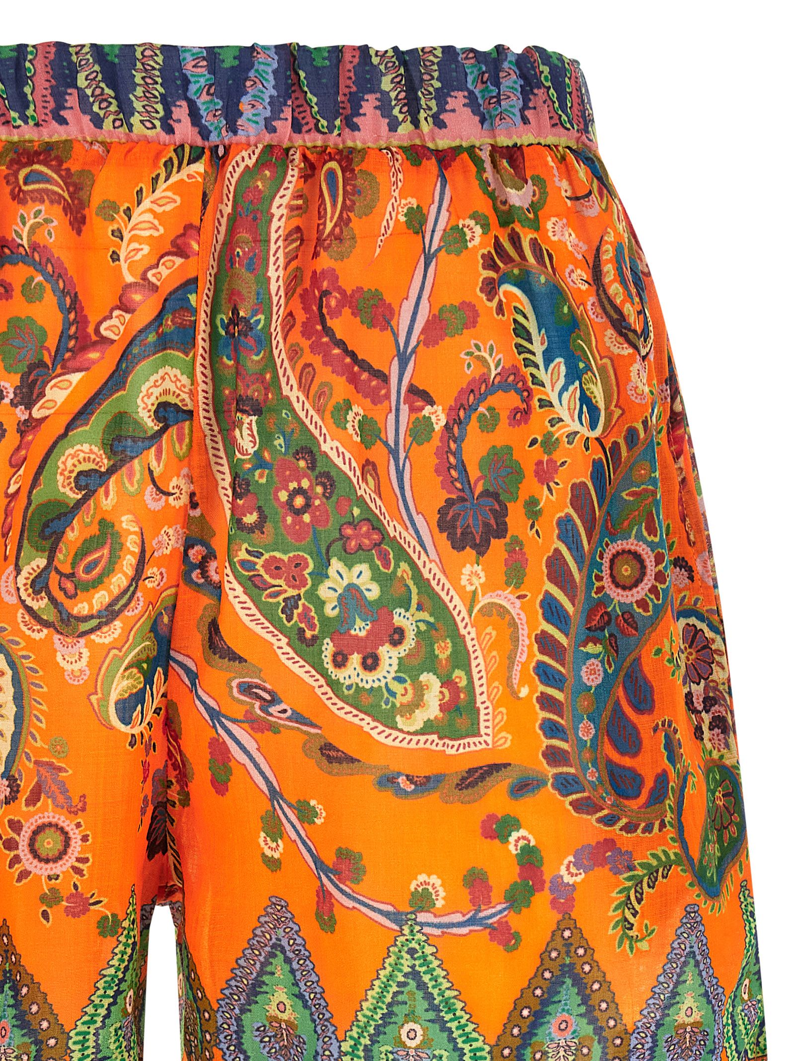 Ramie Bermuda Women's Shorts - Etro - Modalova
