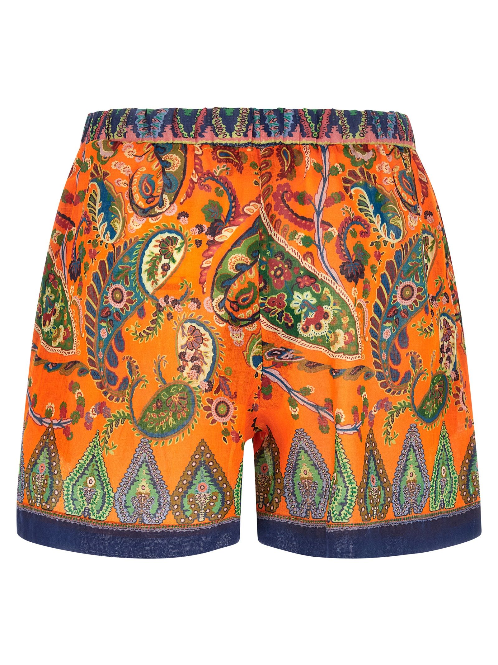 Ramie Bermuda Women's Shorts - Etro - Modalova