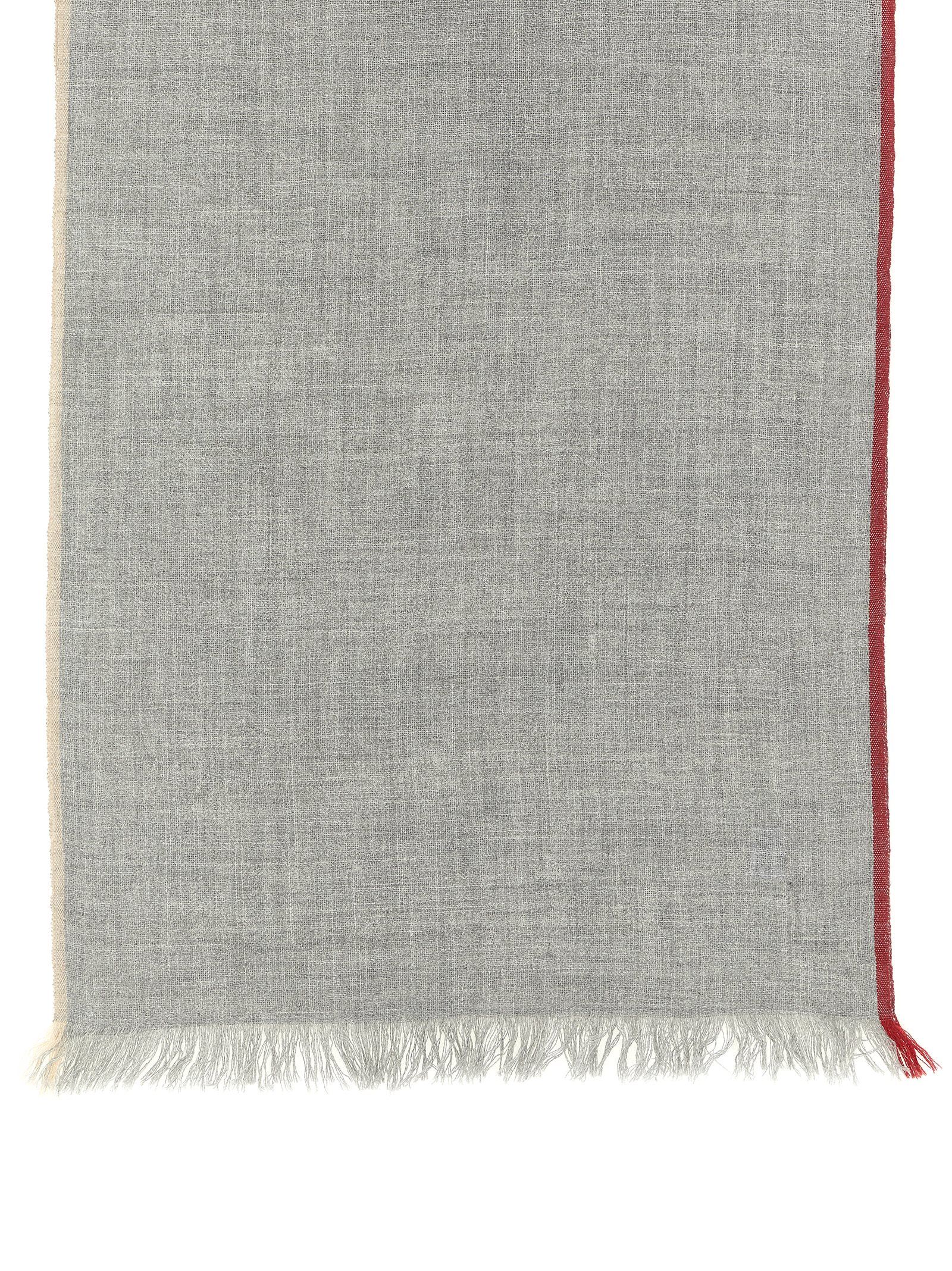 Virgin Wool Men's Scarf - Brunello Cucinelli - Modalova