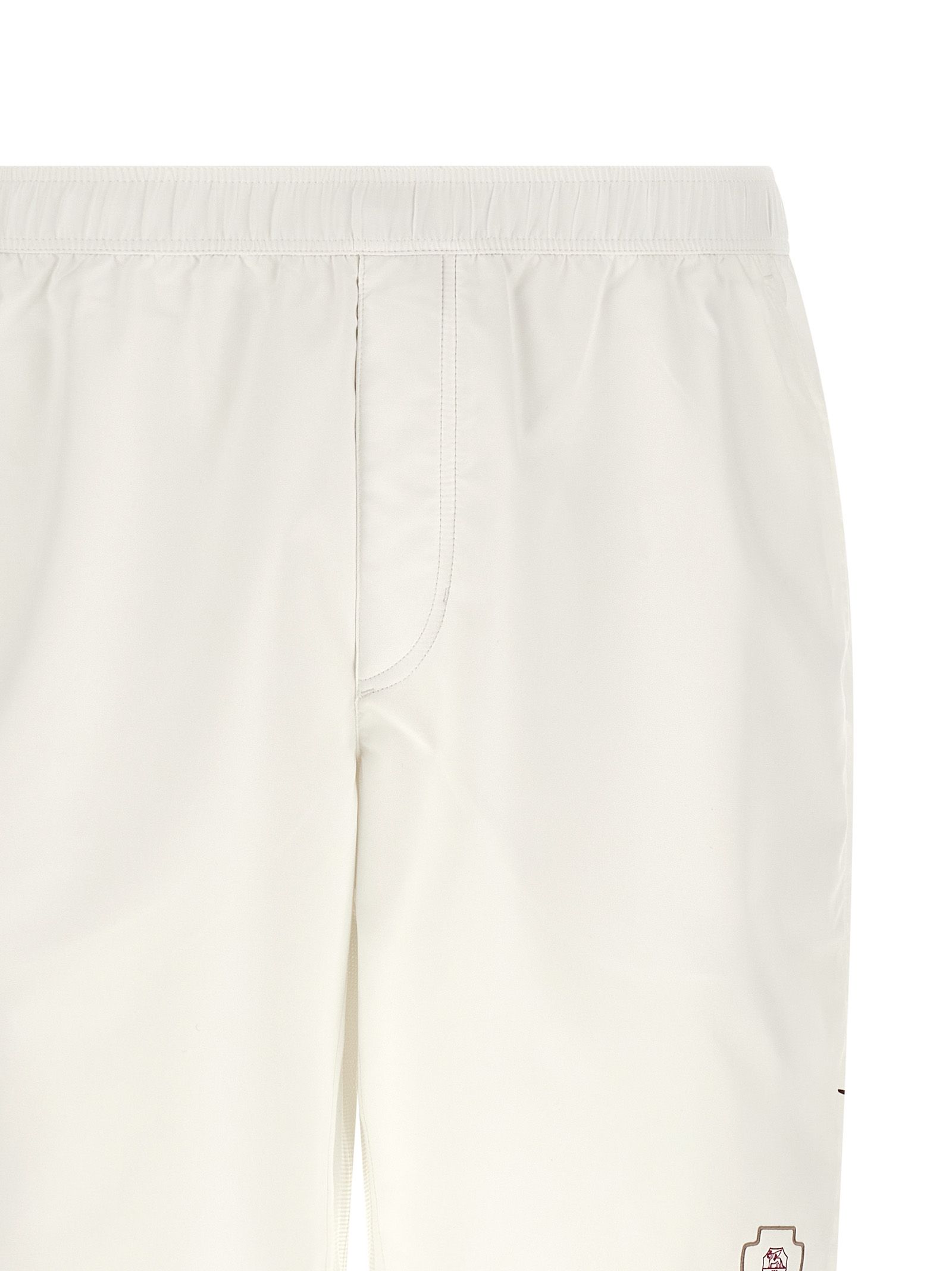 Polyester Bermuda Men's Shorts - Brunello Cucinelli - Modalova
