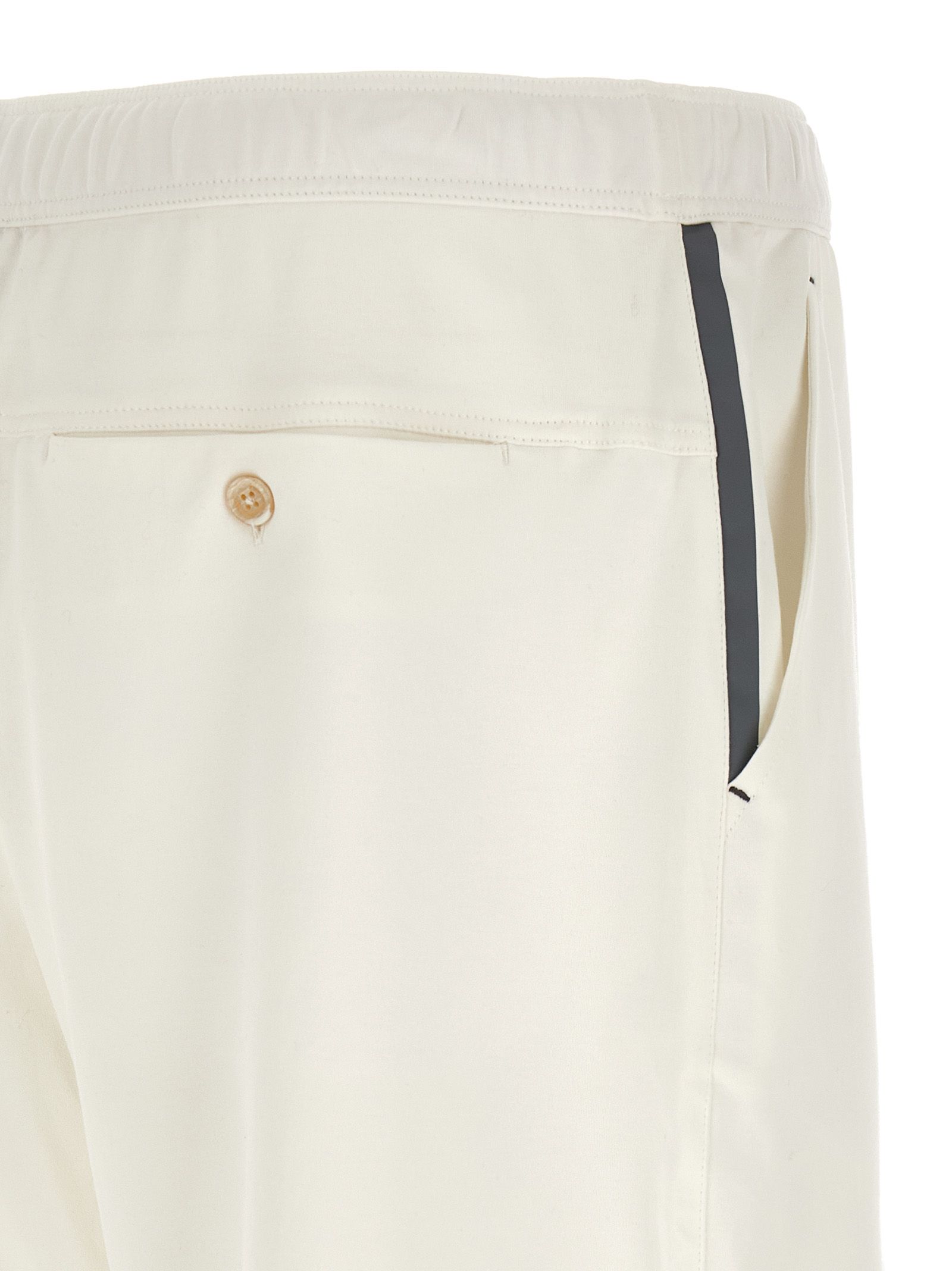Cotton Bermuda Men's Shorts - Brunello Cucinelli - Modalova