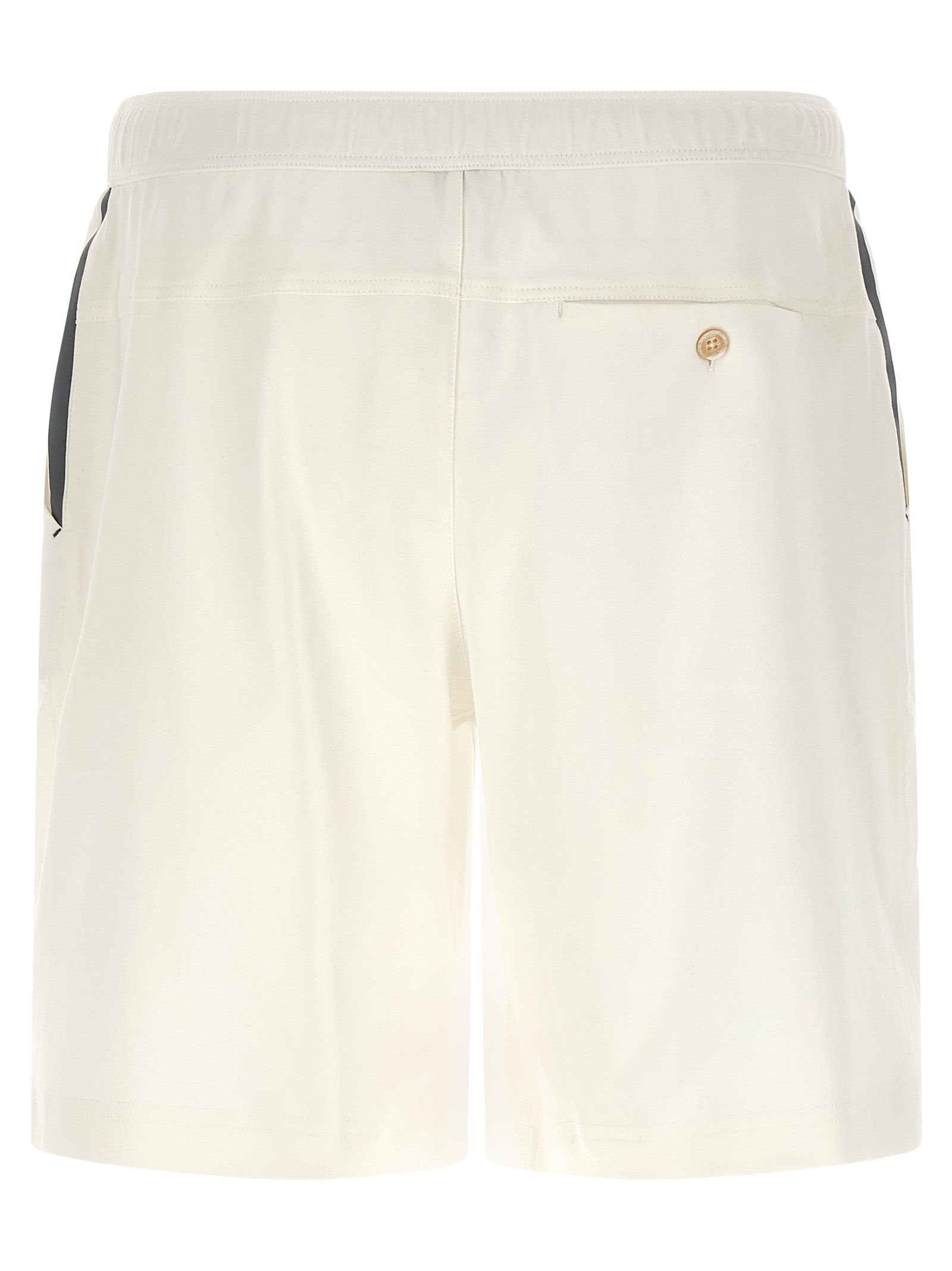 Cotton Bermuda Men's Shorts - Brunello Cucinelli - Modalova