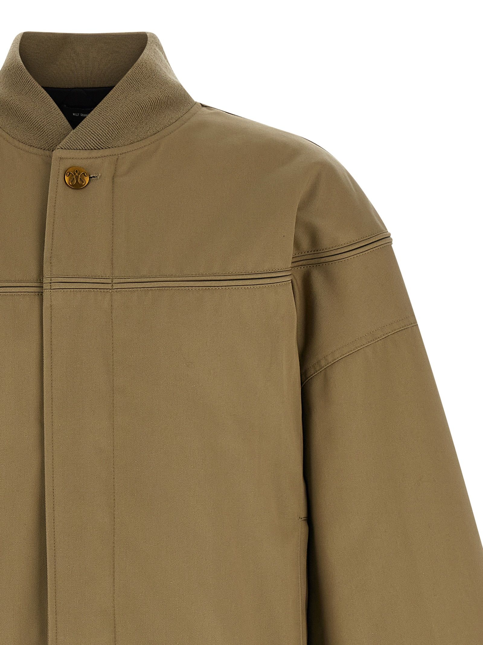 Polyester Men's Bomber - WILLY CHAVARRIA - Modalova