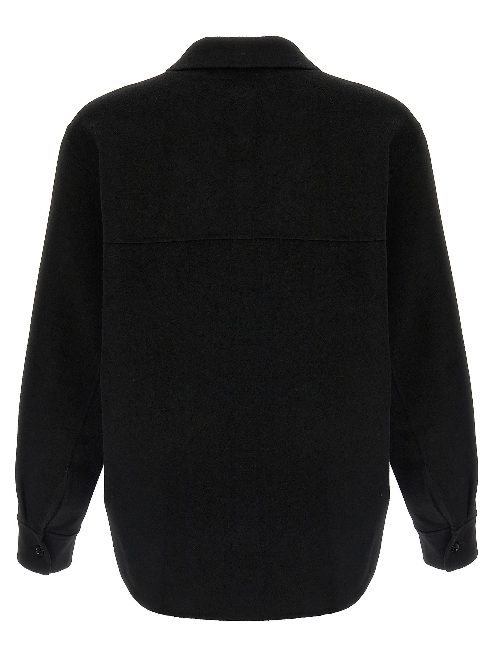 SÉFR Black Wool Men's Blouse - SÉFR - Modalova