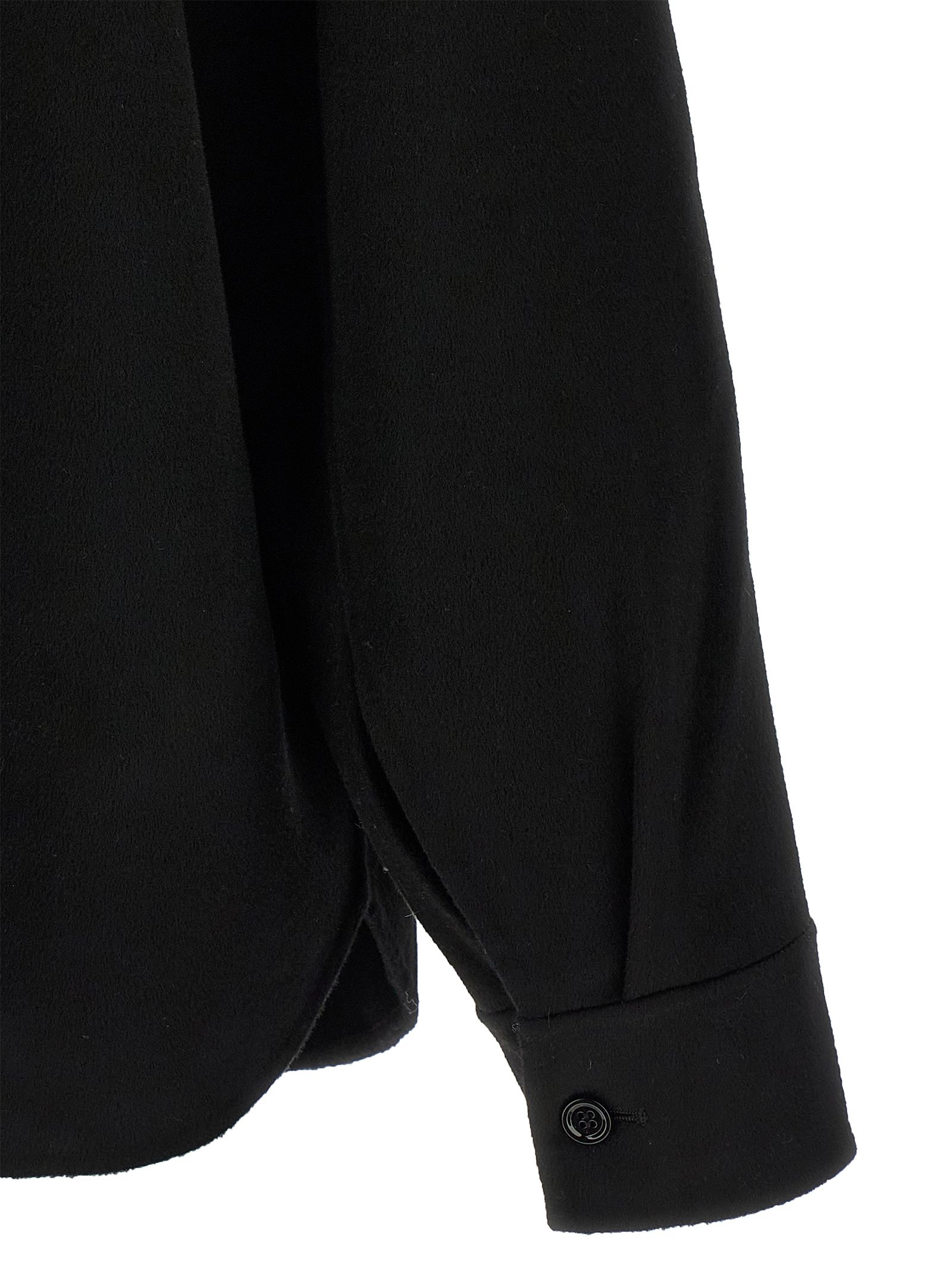 SÉFR Black Wool Men's Blouse - SÉFR - Modalova