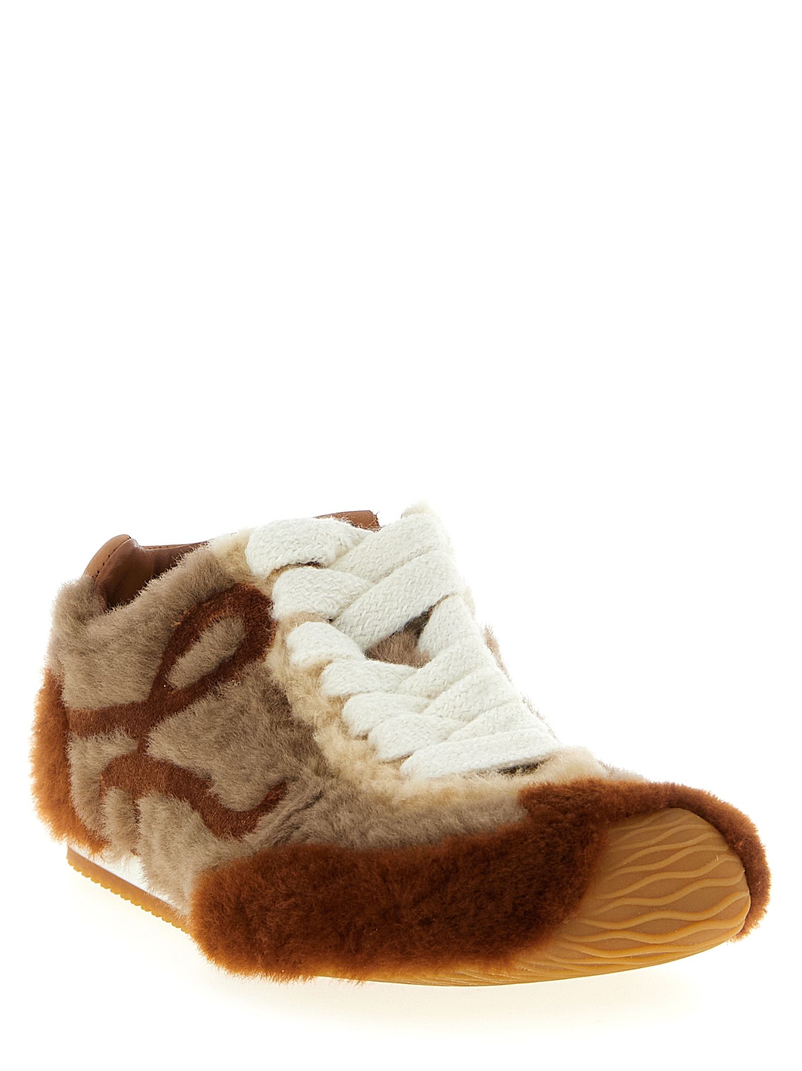Lamb Leather Low Top Women's Sneakers - Loewe - Modalova