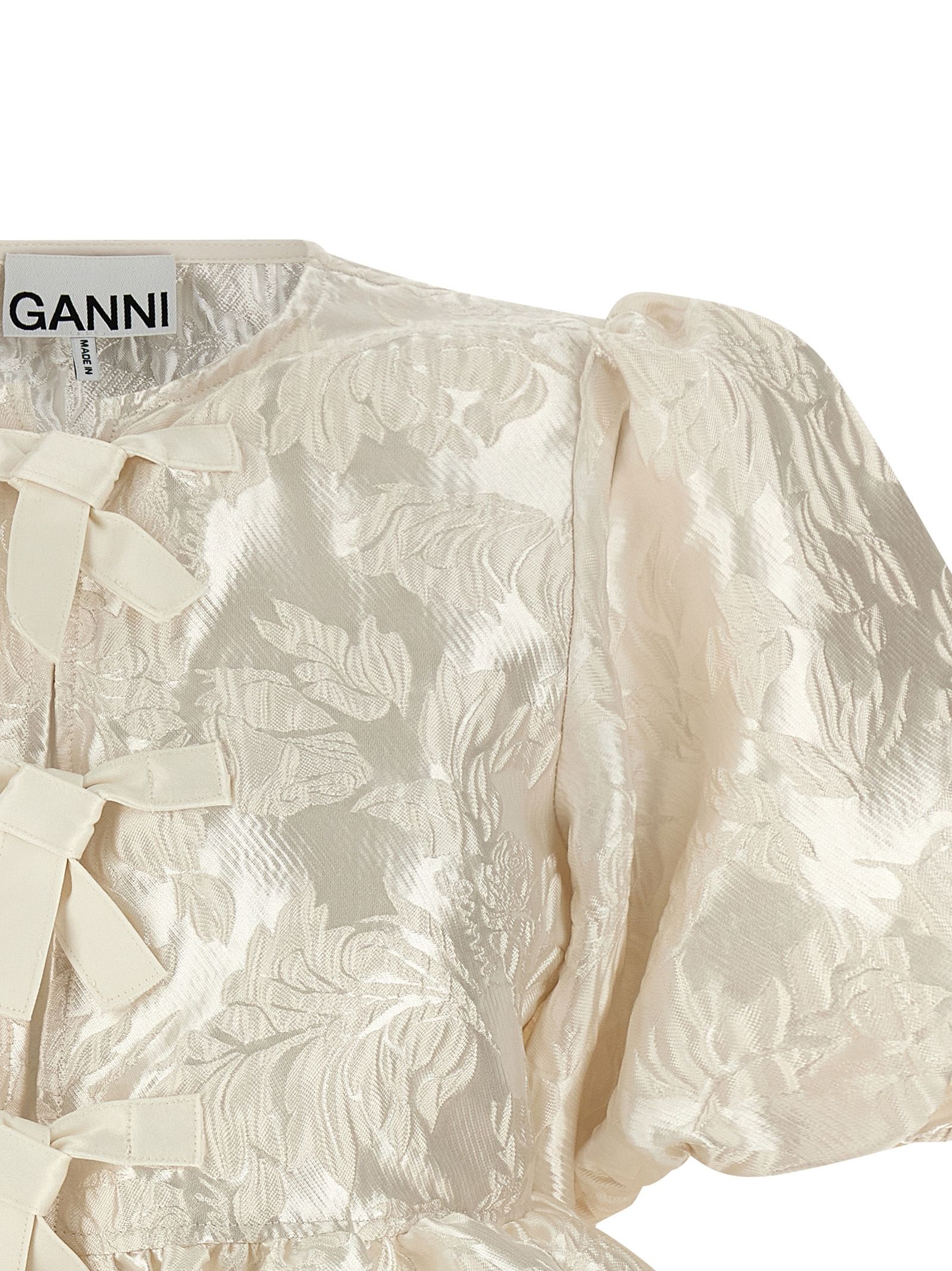 Polyester Women's Blouse - Ganni - Modalova