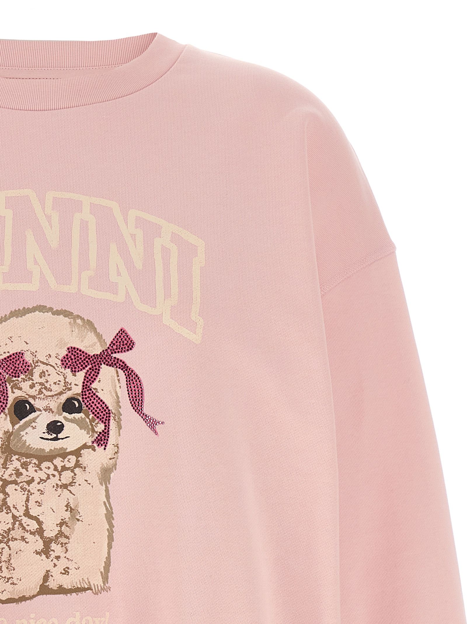 Organic Cotton Women's Sweatshirt - Ganni - Modalova