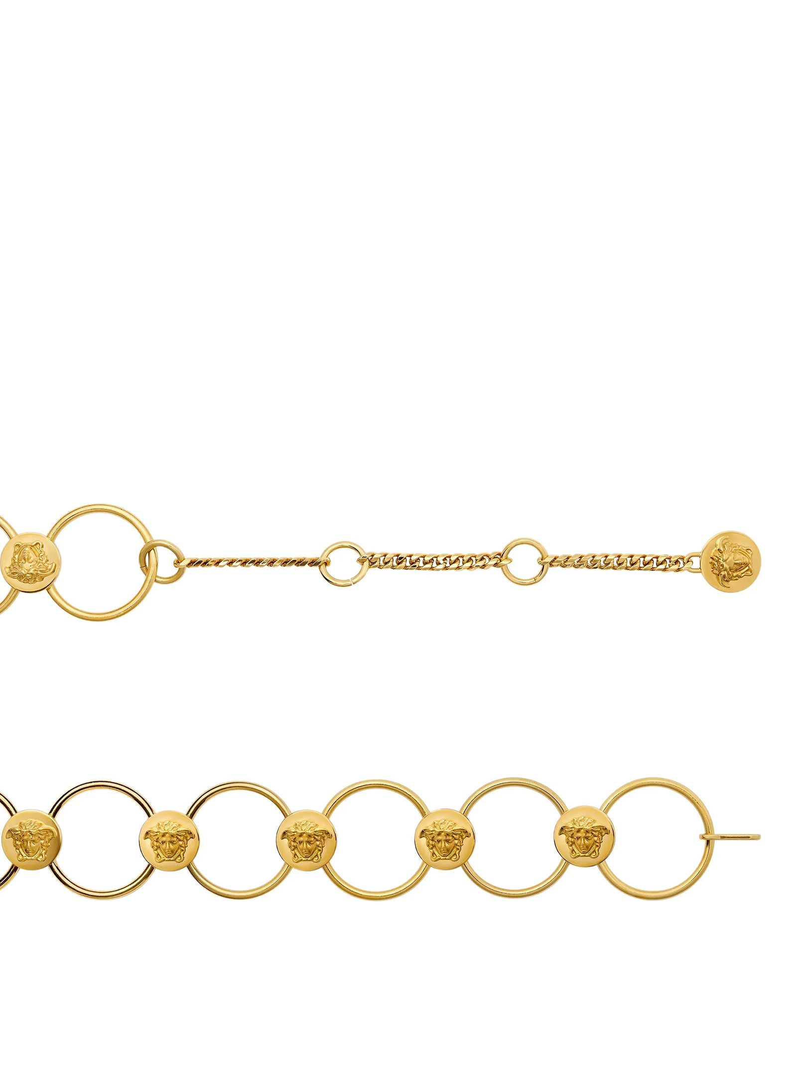 Versace Gold Brass Women's Belt - Versace - Modalova