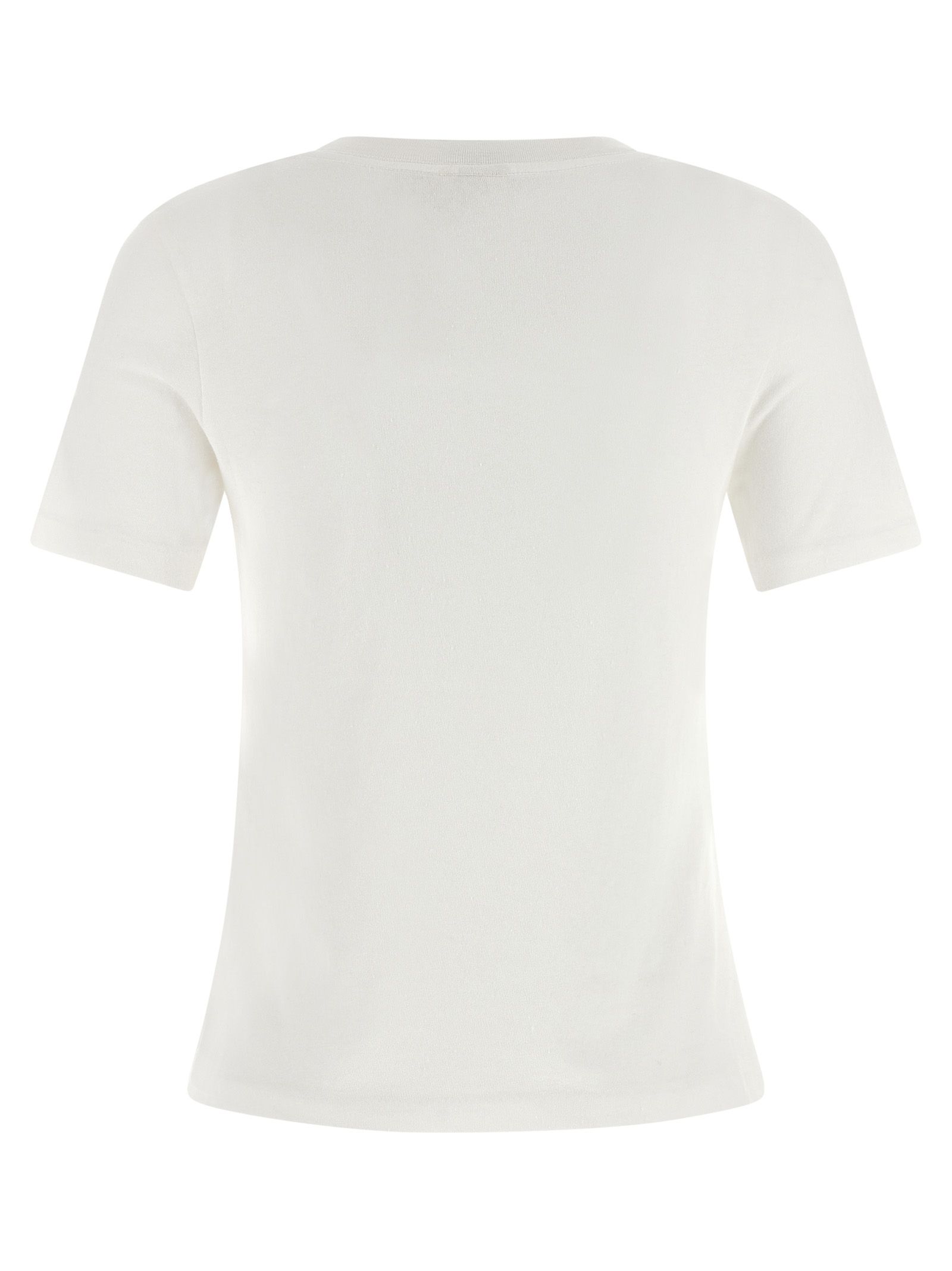 Chloé White Cotton Women's T-Shirt - Chloé - Modalova