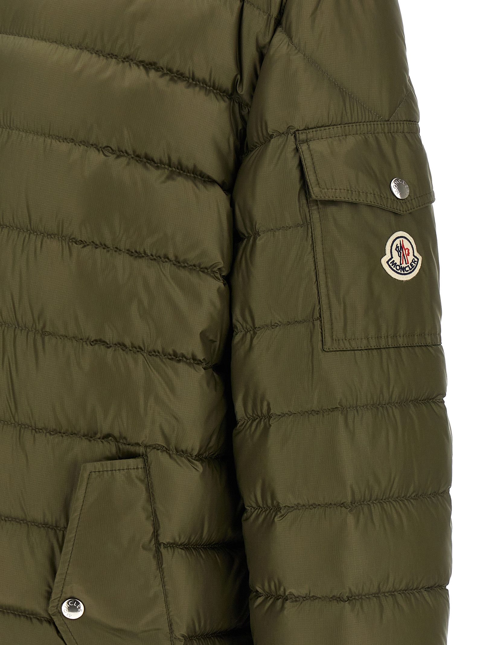 Polyamide Men's Parka - Moncler - Modalova