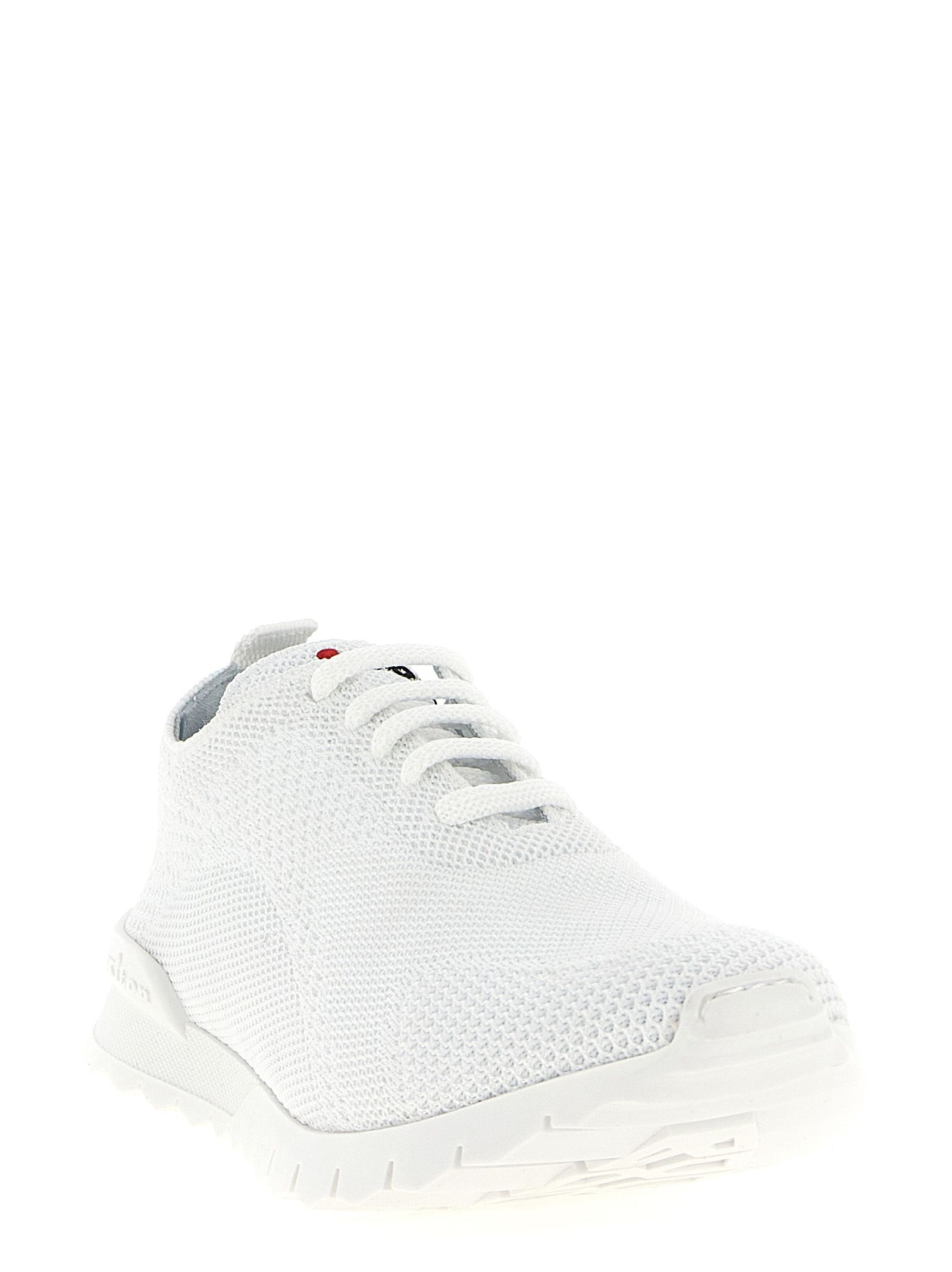 Cotton Athletic Men's Sneakers - Kiton - Modalova