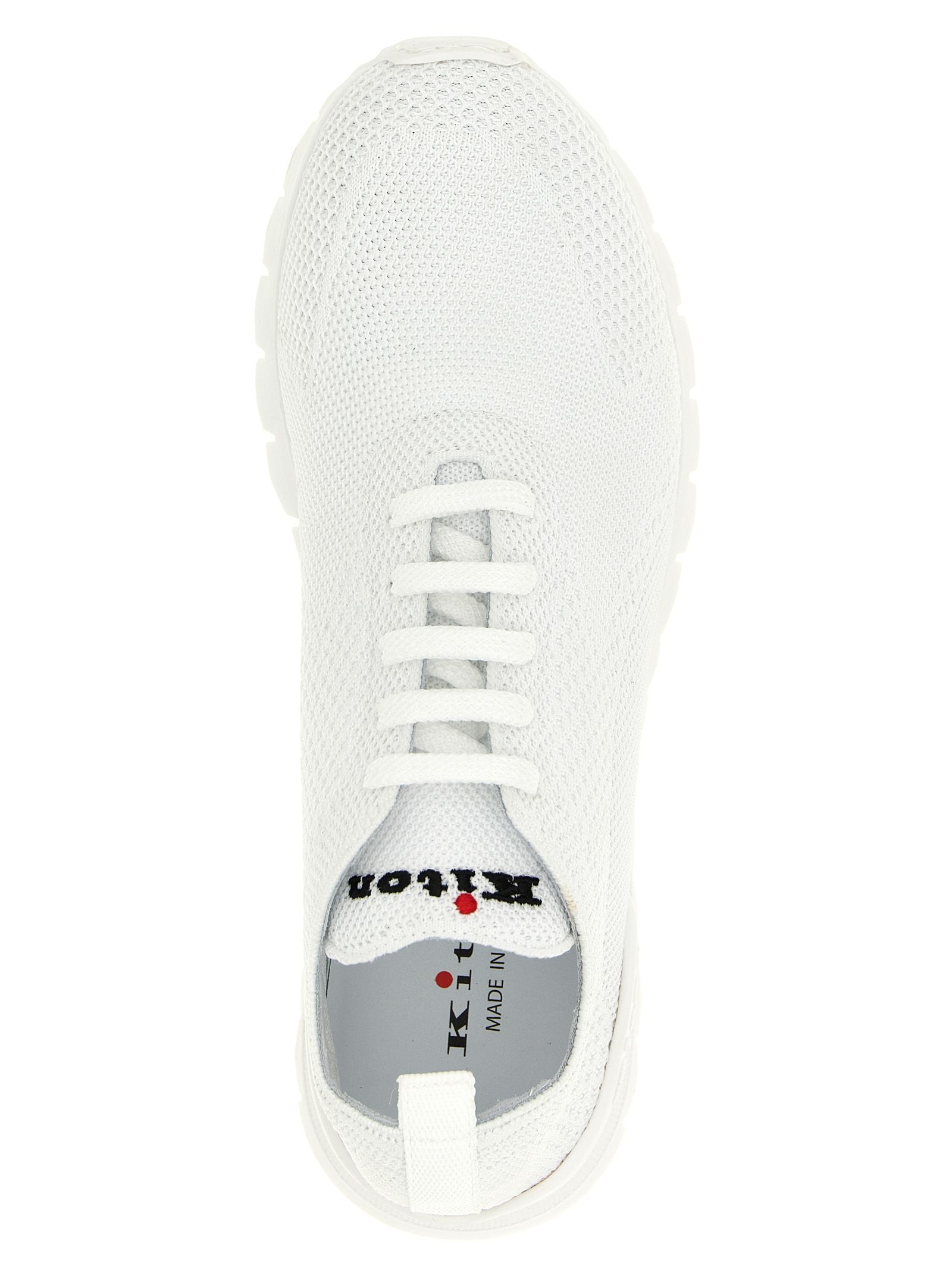 Cotton Athletic Men's Sneakers - Kiton - Modalova