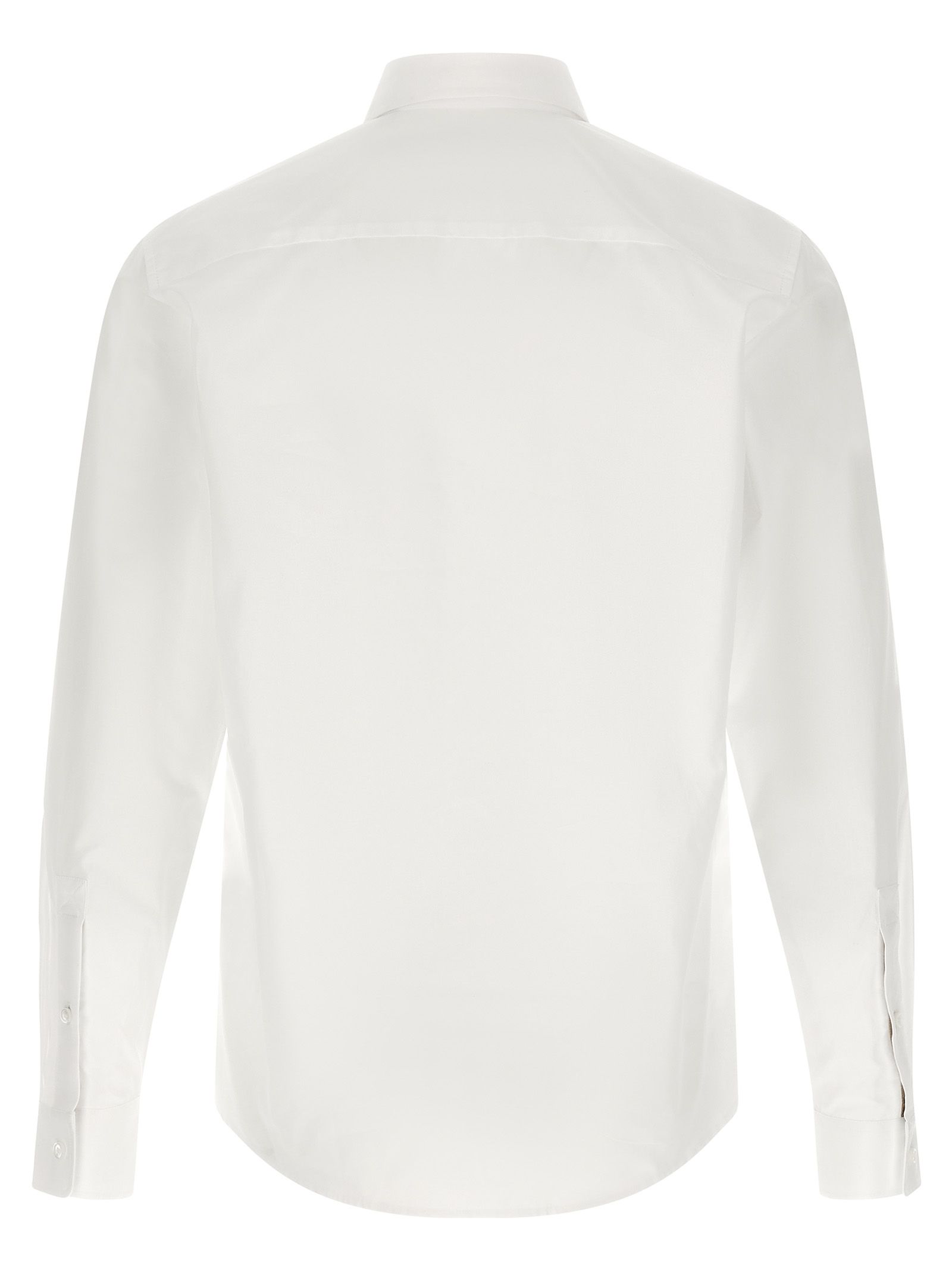 Burberry White Cotton Men's Blouse - Burberry - Modalova